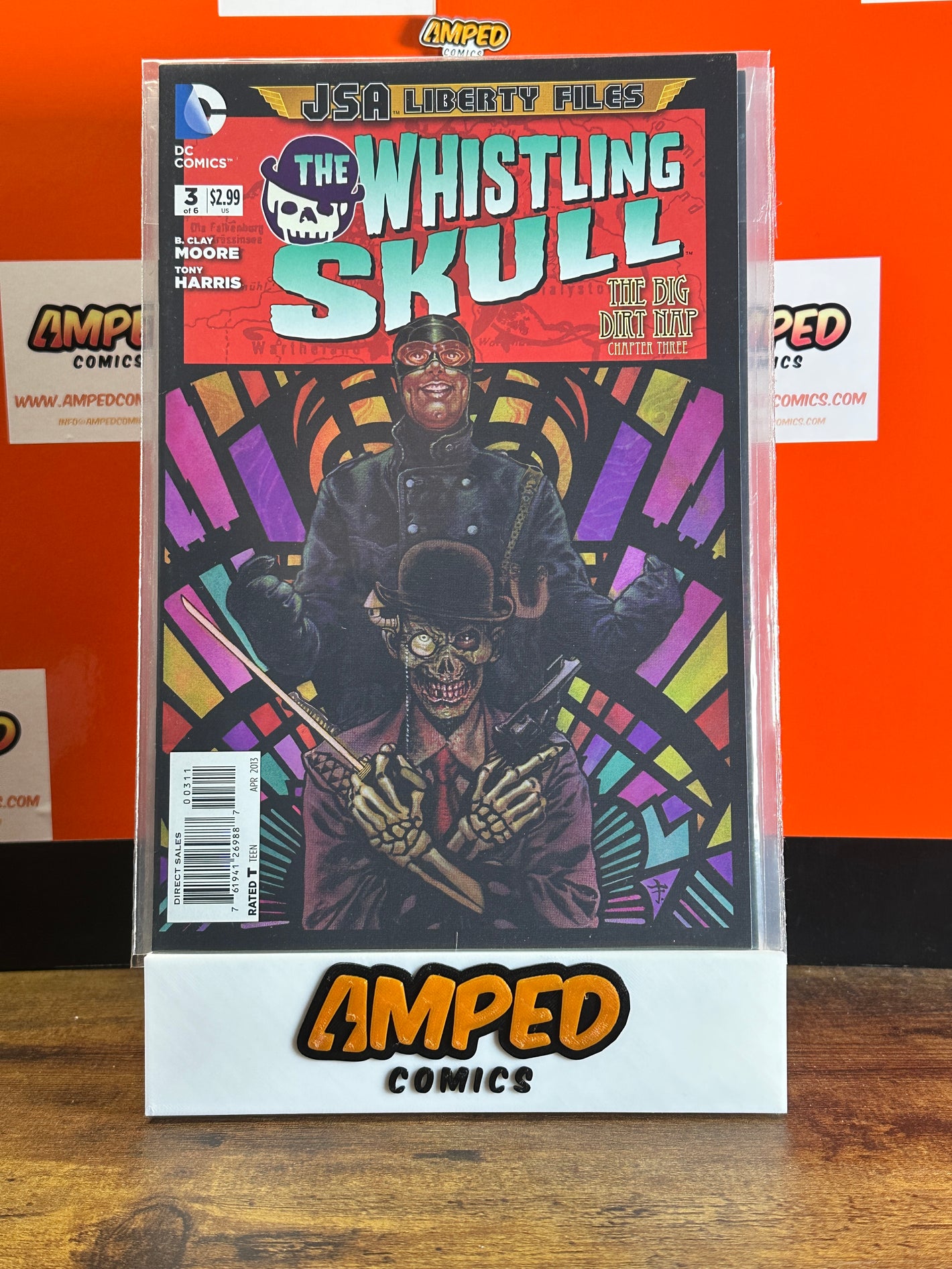 JSA Liberty Files The Whistling Skull 3 (DC Comics, April 2013)