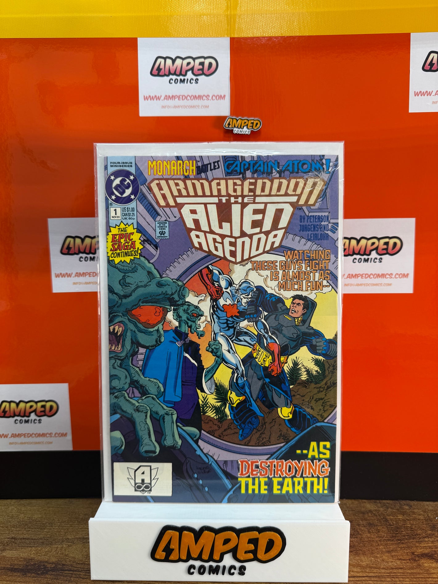 Armageddon The Alien Agenda 1 (1991) DC Comics