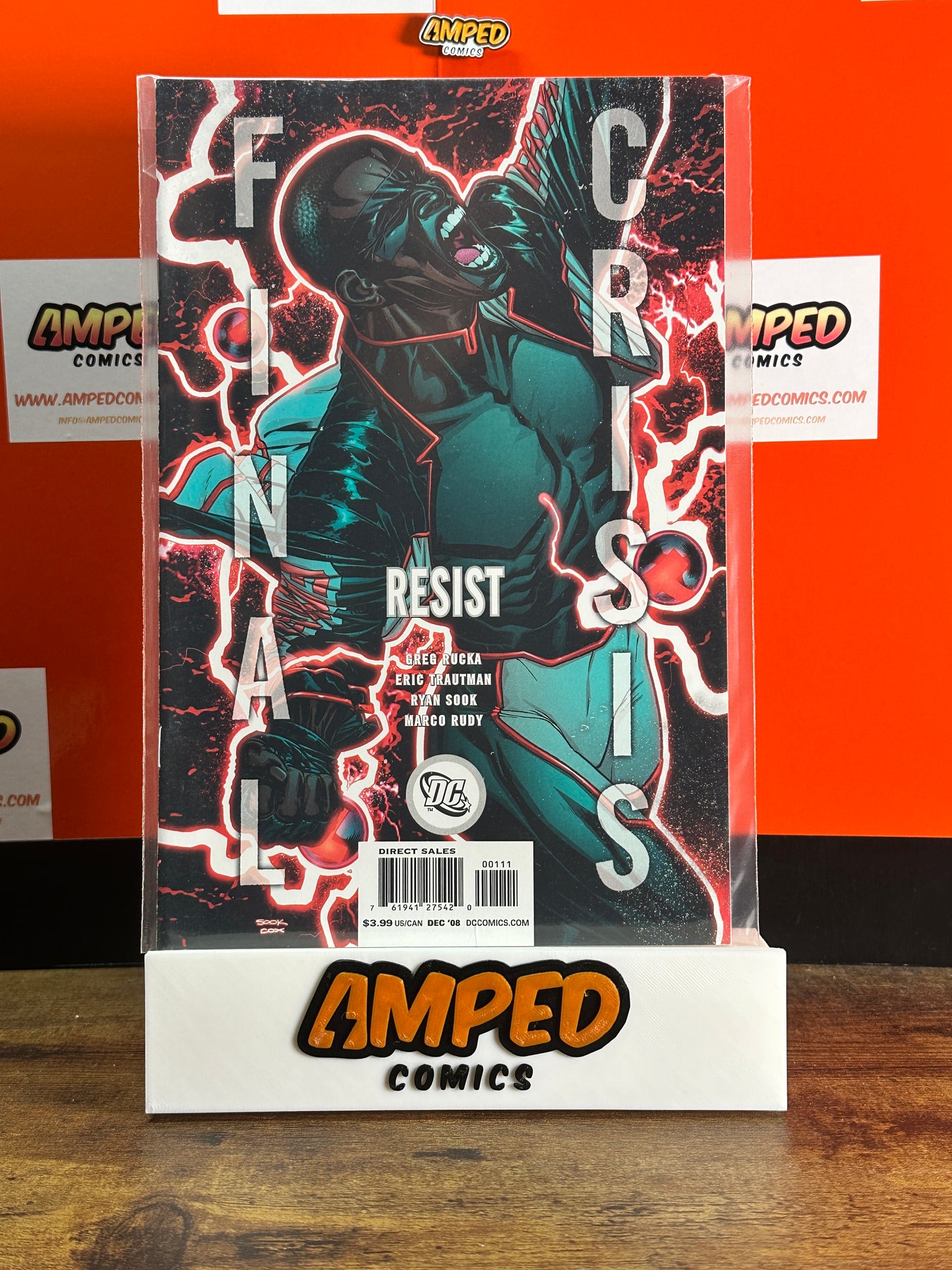 Final Crisis Resist 1 (DC, Dec 2008) by Greg Rucka Eric Trautmann