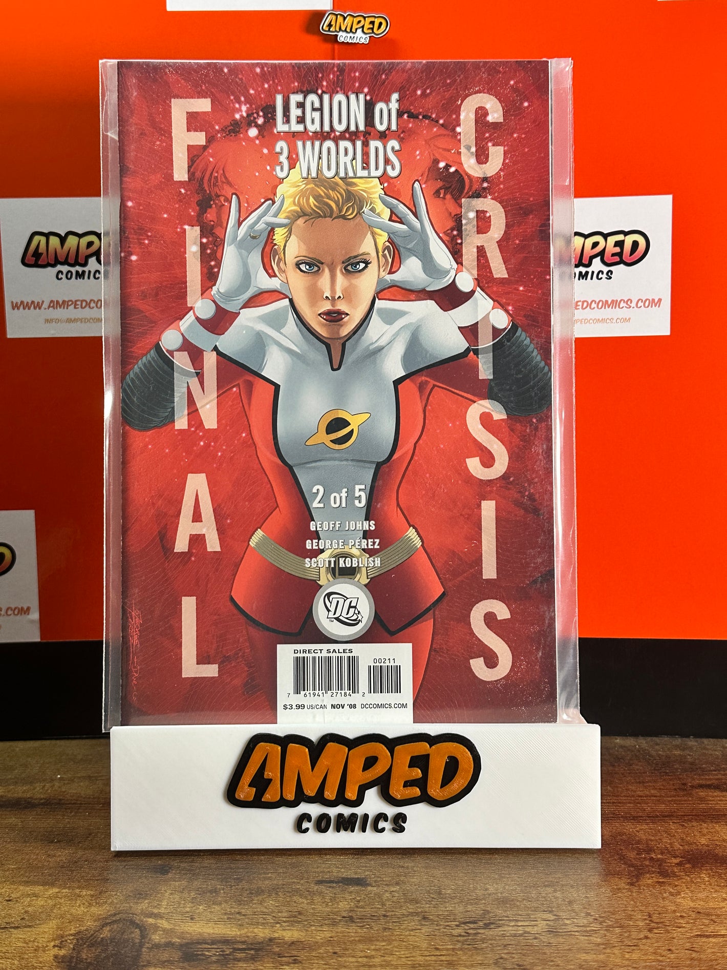 Final Crisis Legion of 3 Worlds 2 (2008, DC Comics)