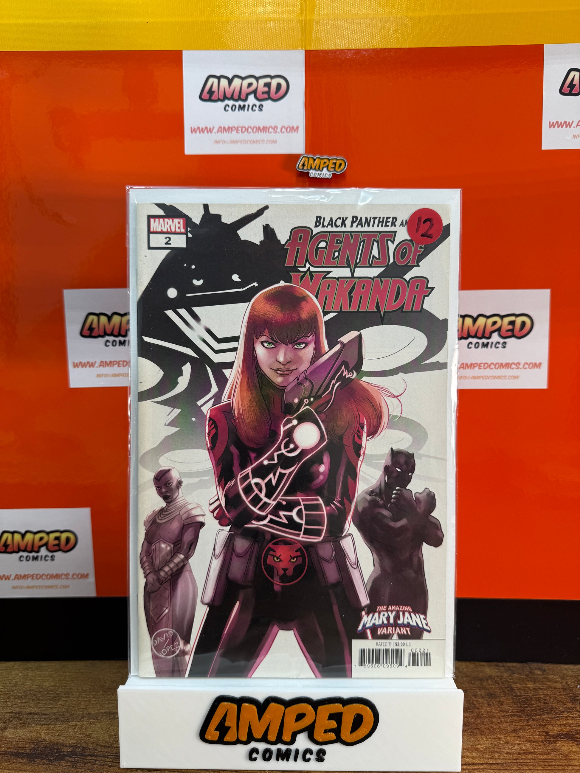 Black Panther and the Agents of Wakanda 2 Mary Jane Variant