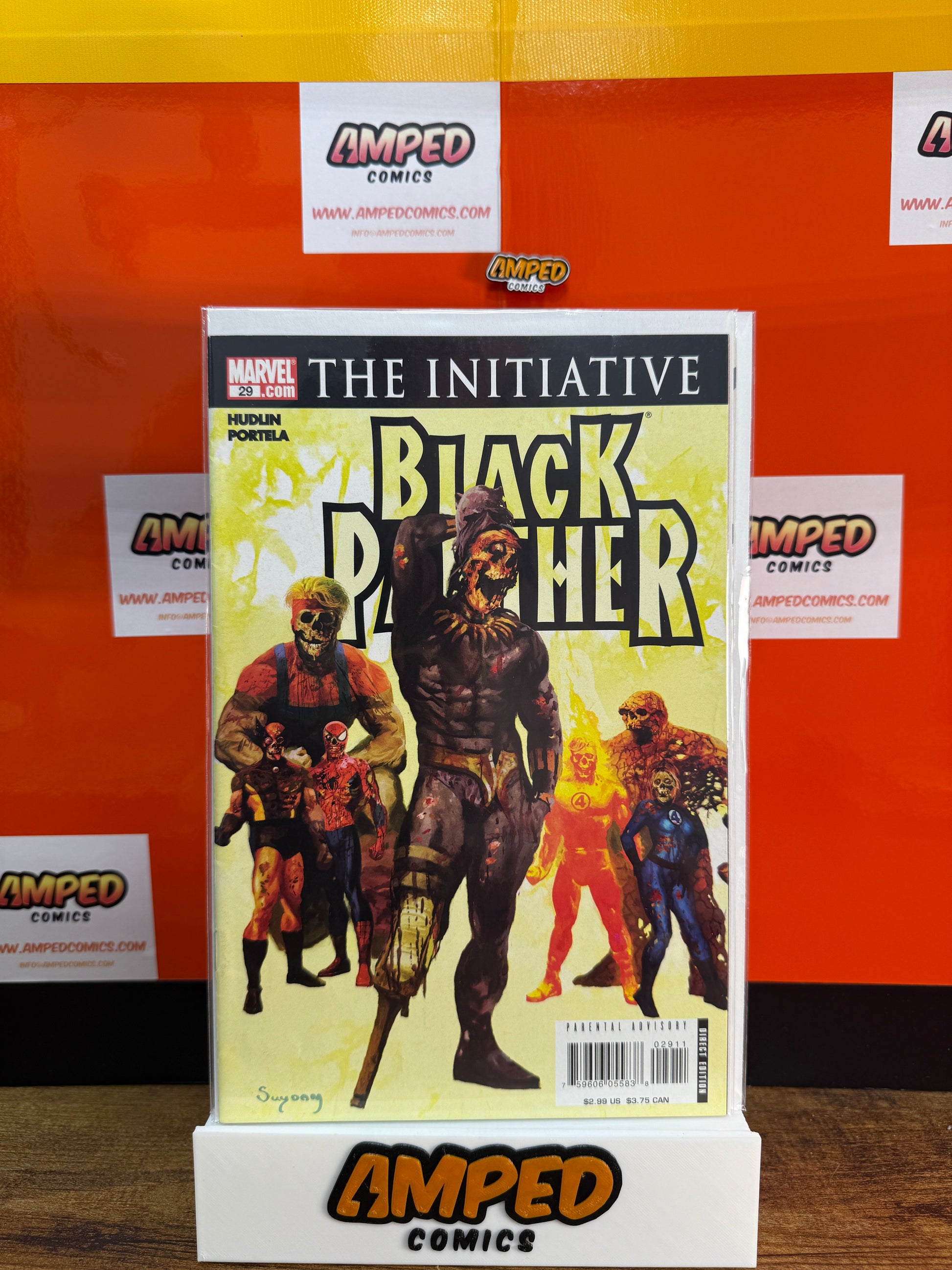 Black Panther 29 The Initiative Marvel Comics Hudlin Portela