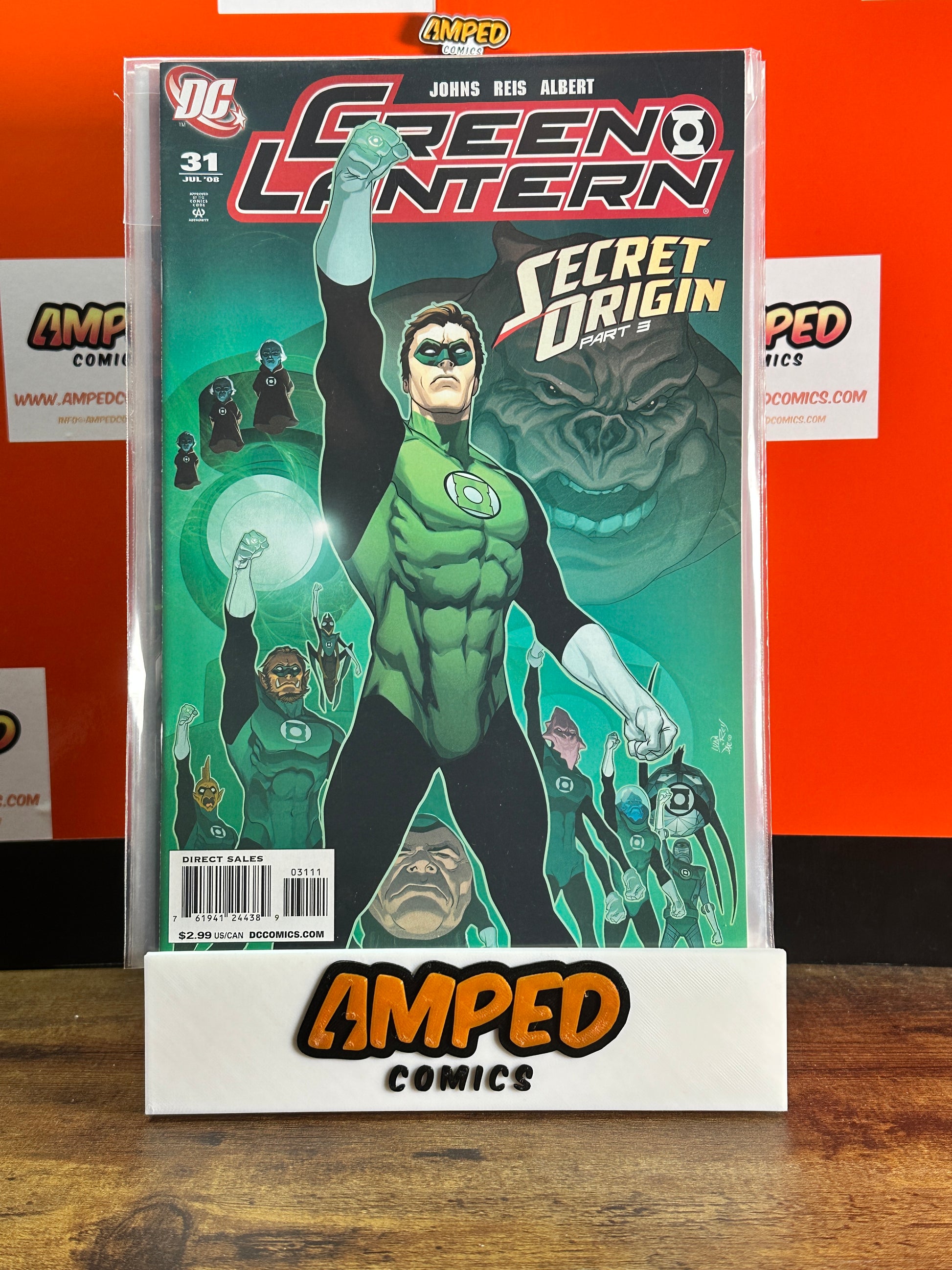 Green Lantern 31 (Jul 2008) DC Comics Secret Origin Part 3