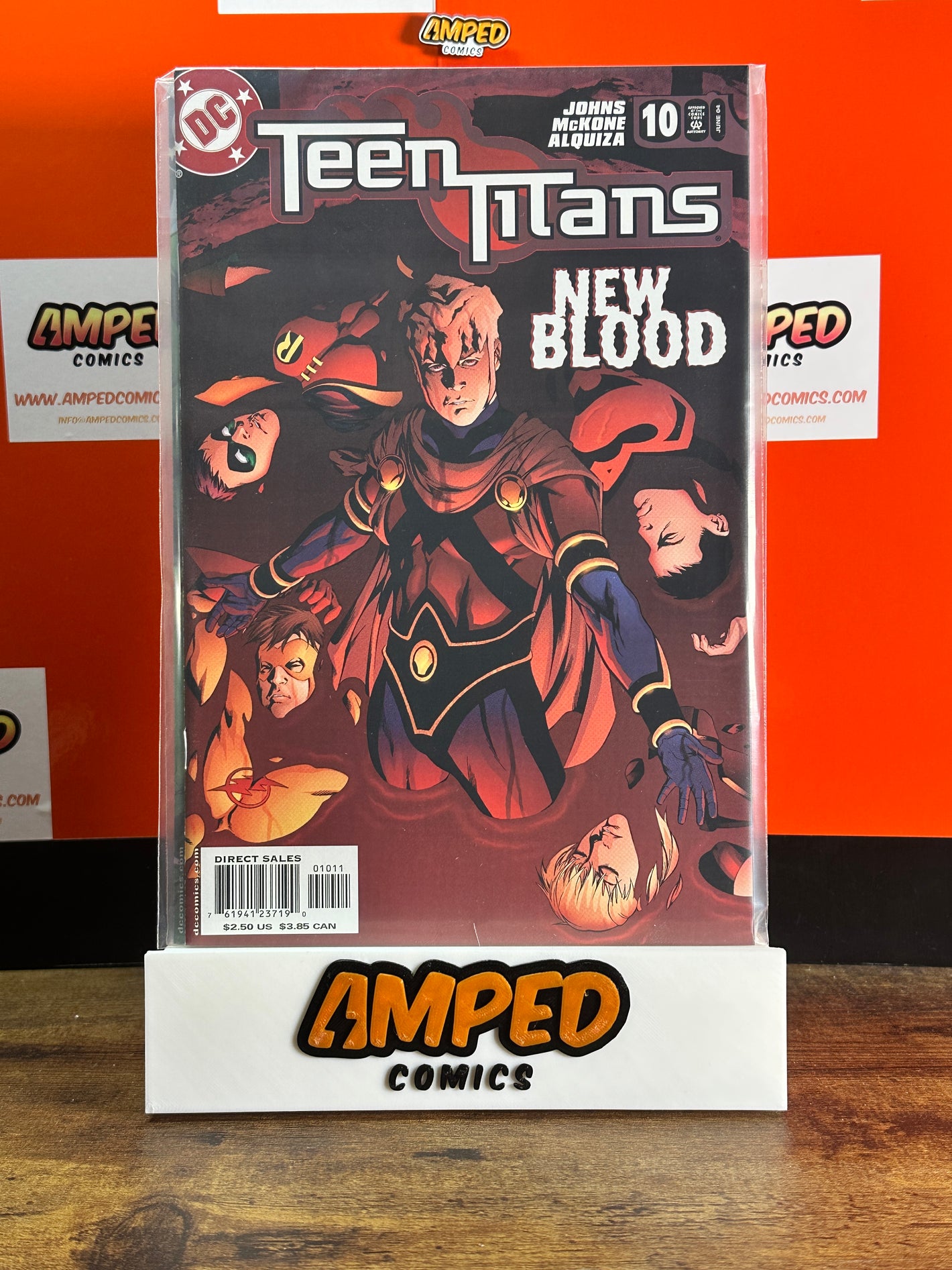 Teen Titans 10 (2004) DC Comics - New Blood by Johns McKone