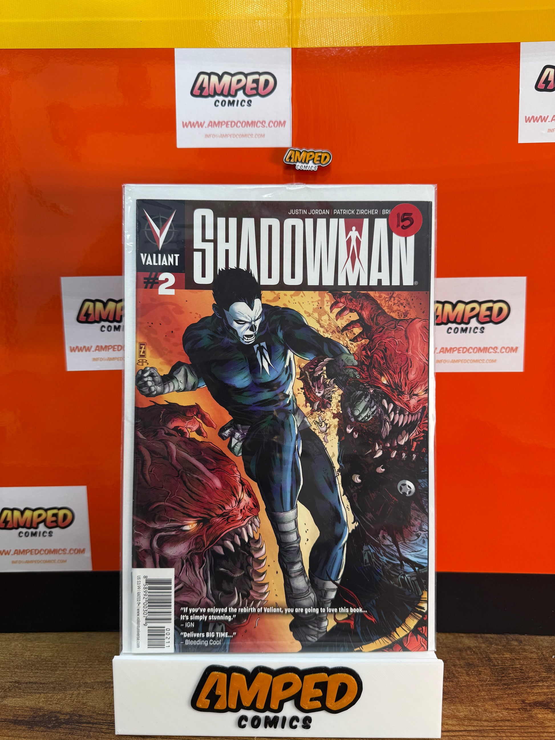 Shadowman 2 Valiant Comics 2012 Justin Jordan Patrick Zircher