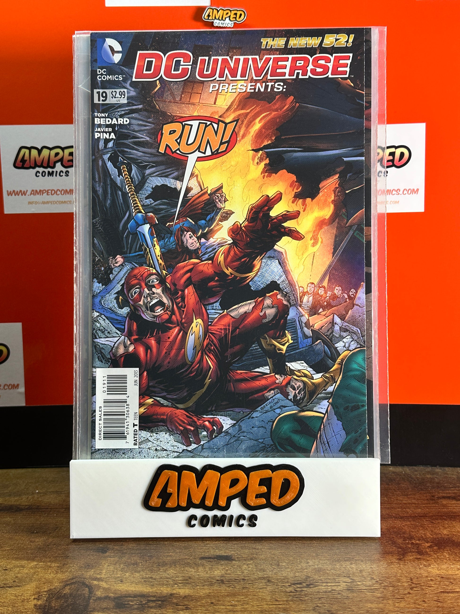 DC Universe Presents 19 The New 52 (2013) - Flash Cover