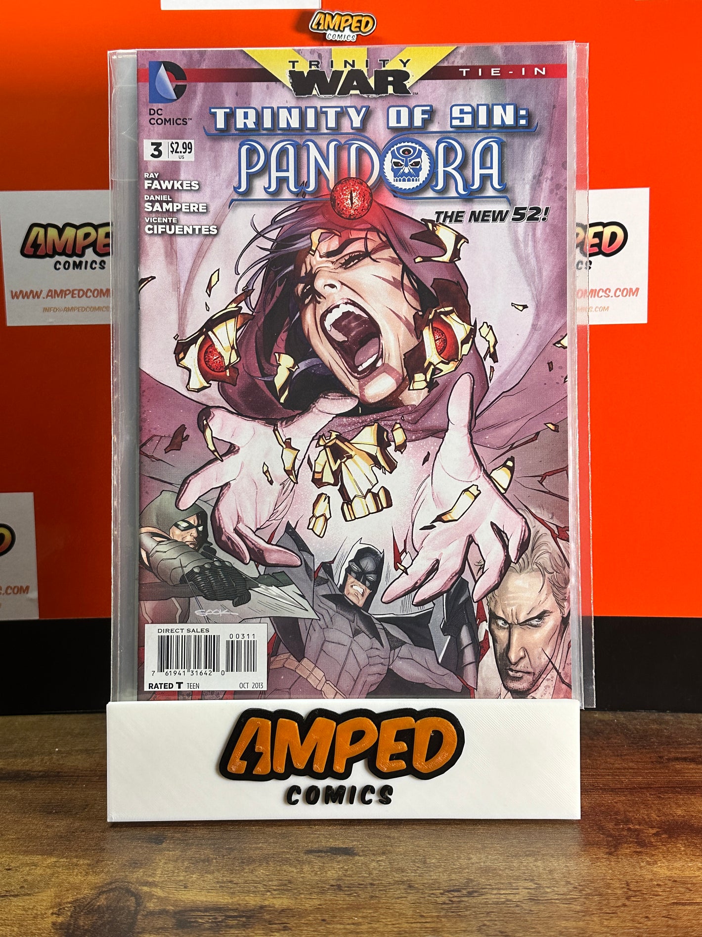 Trinity of Sin Pandora 3 DC Comics Oct 2013