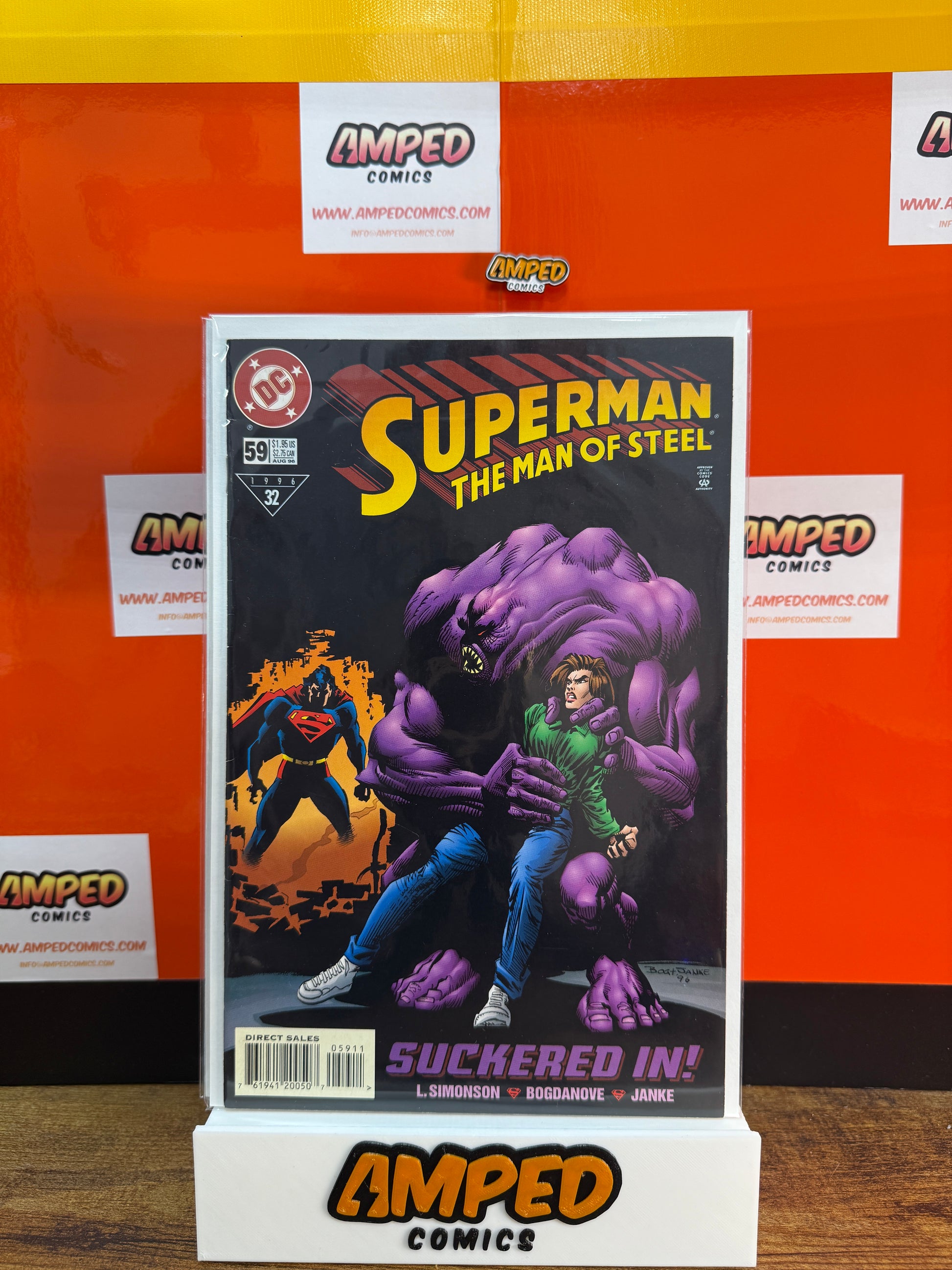 Superman The Man of Steel 59 DC Comics 1996