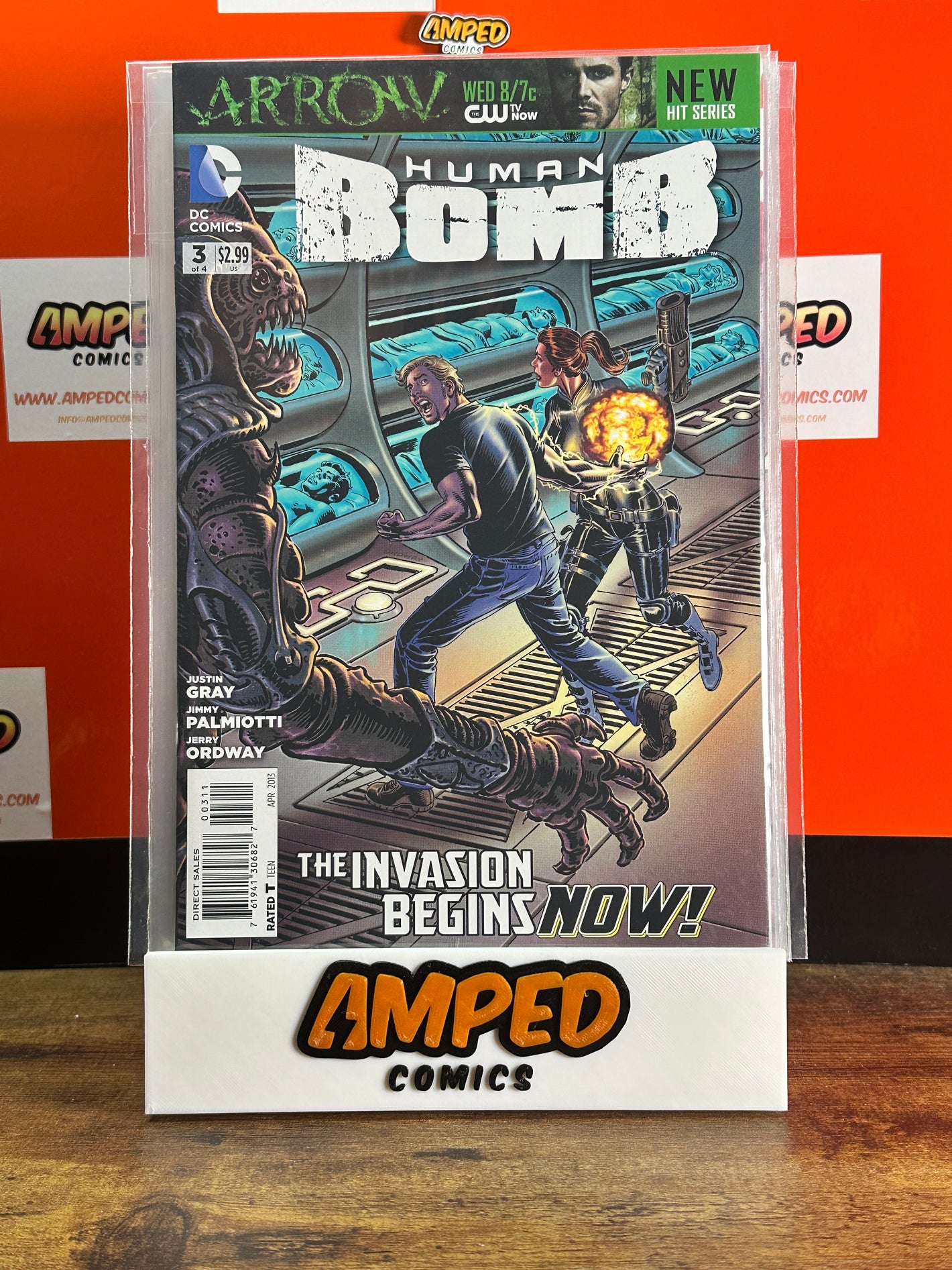 Human Bomb 3 (2013) DC Comics - Justin Gray Jimmy Palmiotti