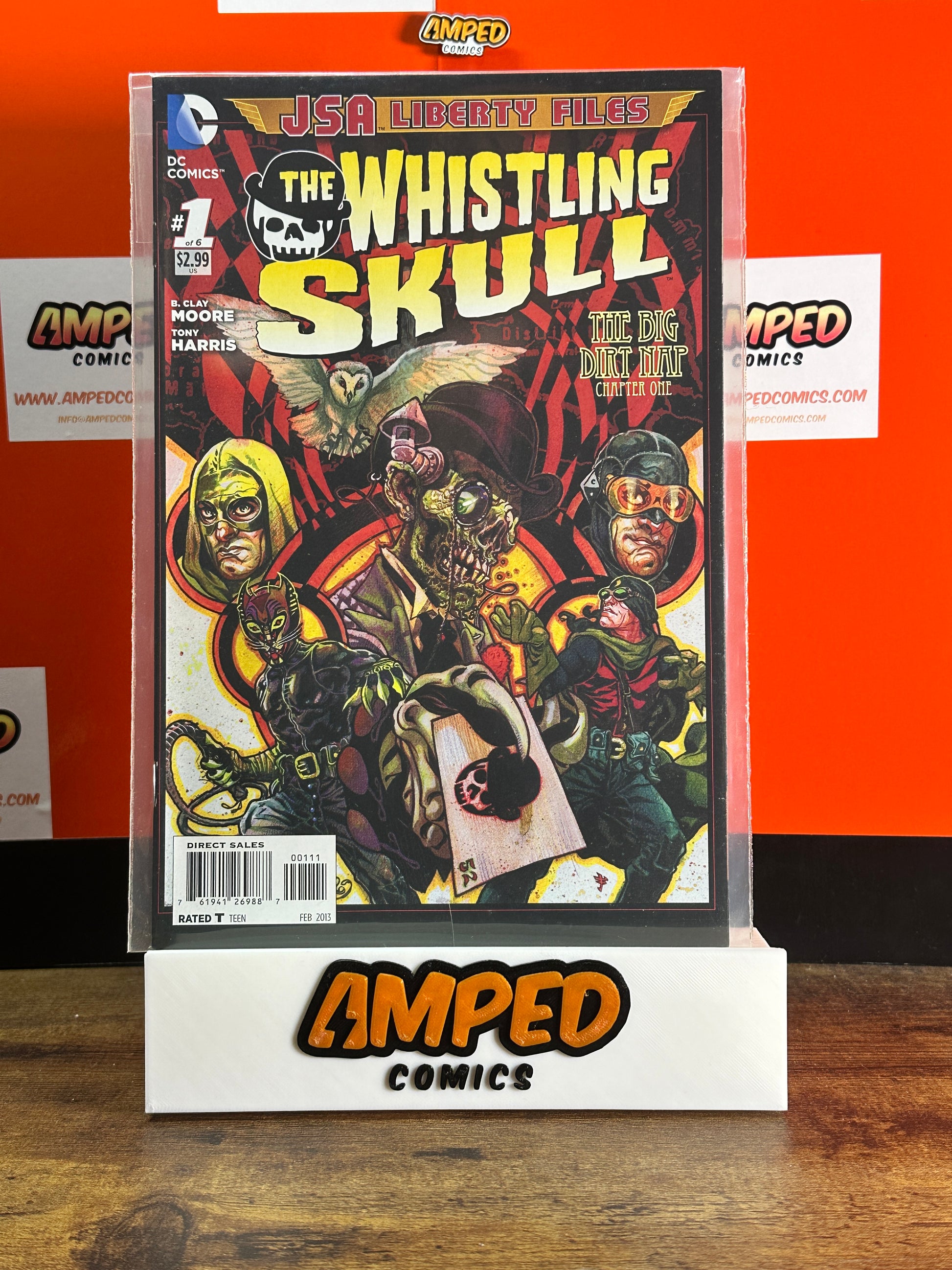 JSA Liberty Files The Whistling Skull 1 (Feb 2013, DC Comics)