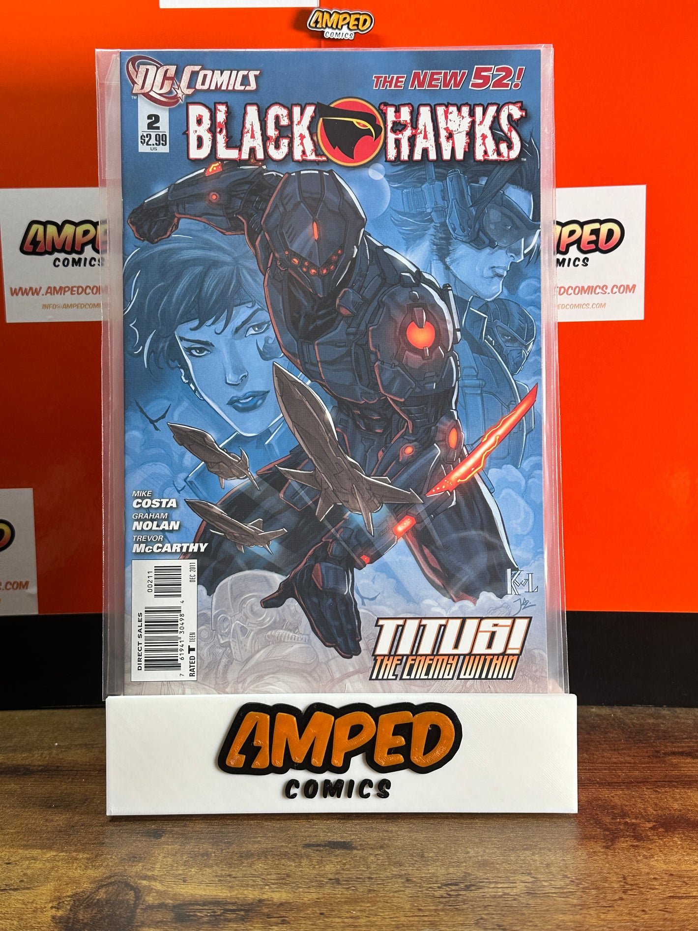 Blackhawks 2 DC Comics The New 52 (2011) - Titius The Enemy Within