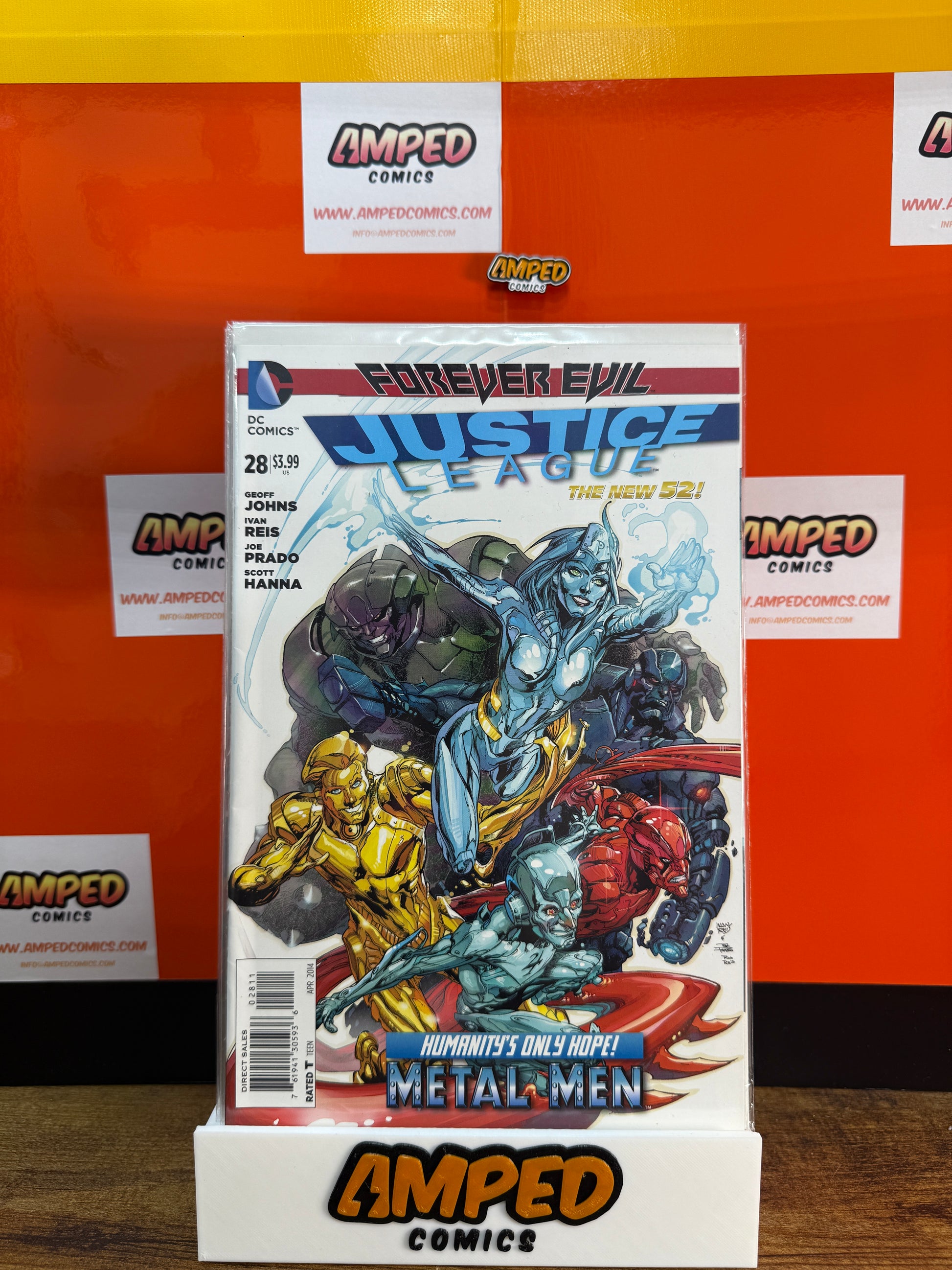 Justice League 28 Forever Evil DC Comics The New 52 Metal Men