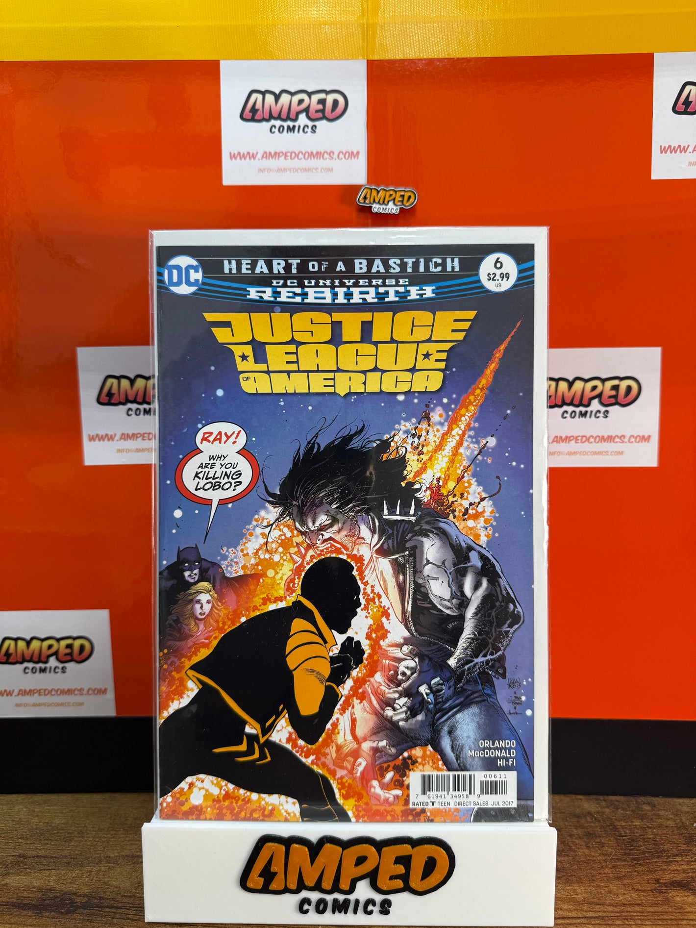 Justice League of America 6 DC Rebirth July 2017