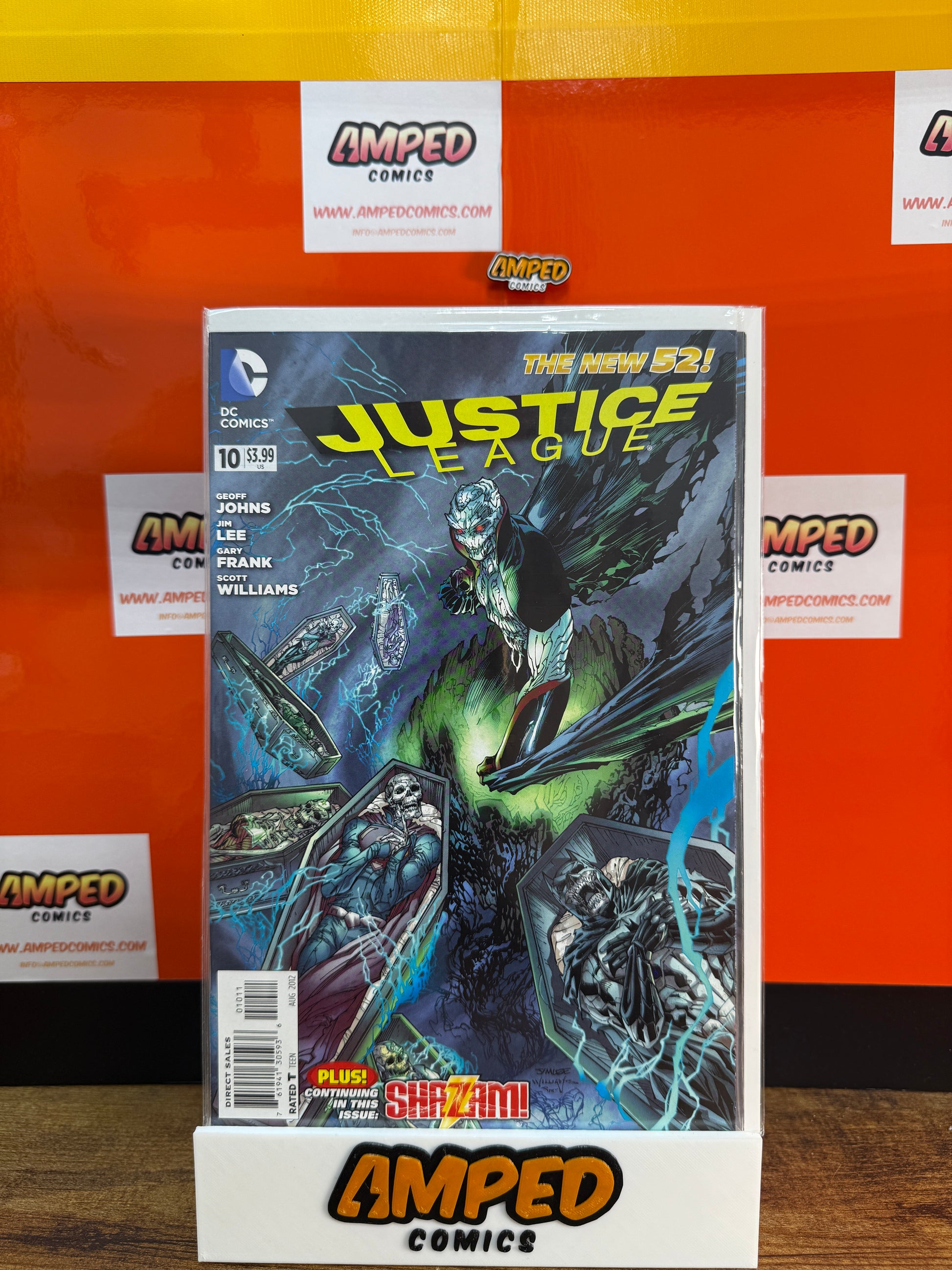 Justice League 10 (2012) DC Comics - The New 52 - Shazam Backup
