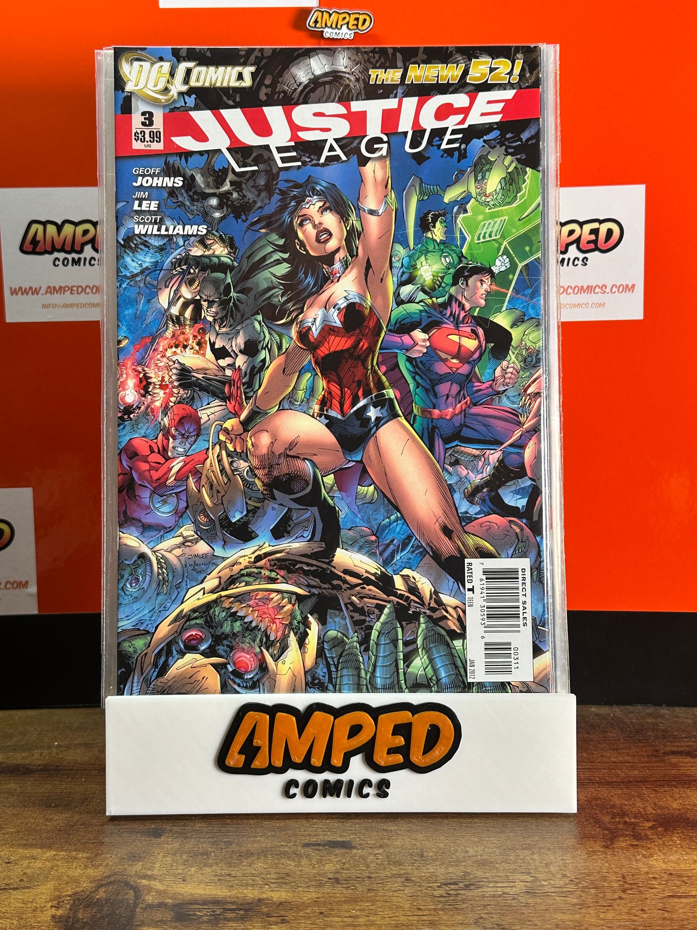 Justice League 3 DC Comics The New 52 Geoff Johns Jim Lee