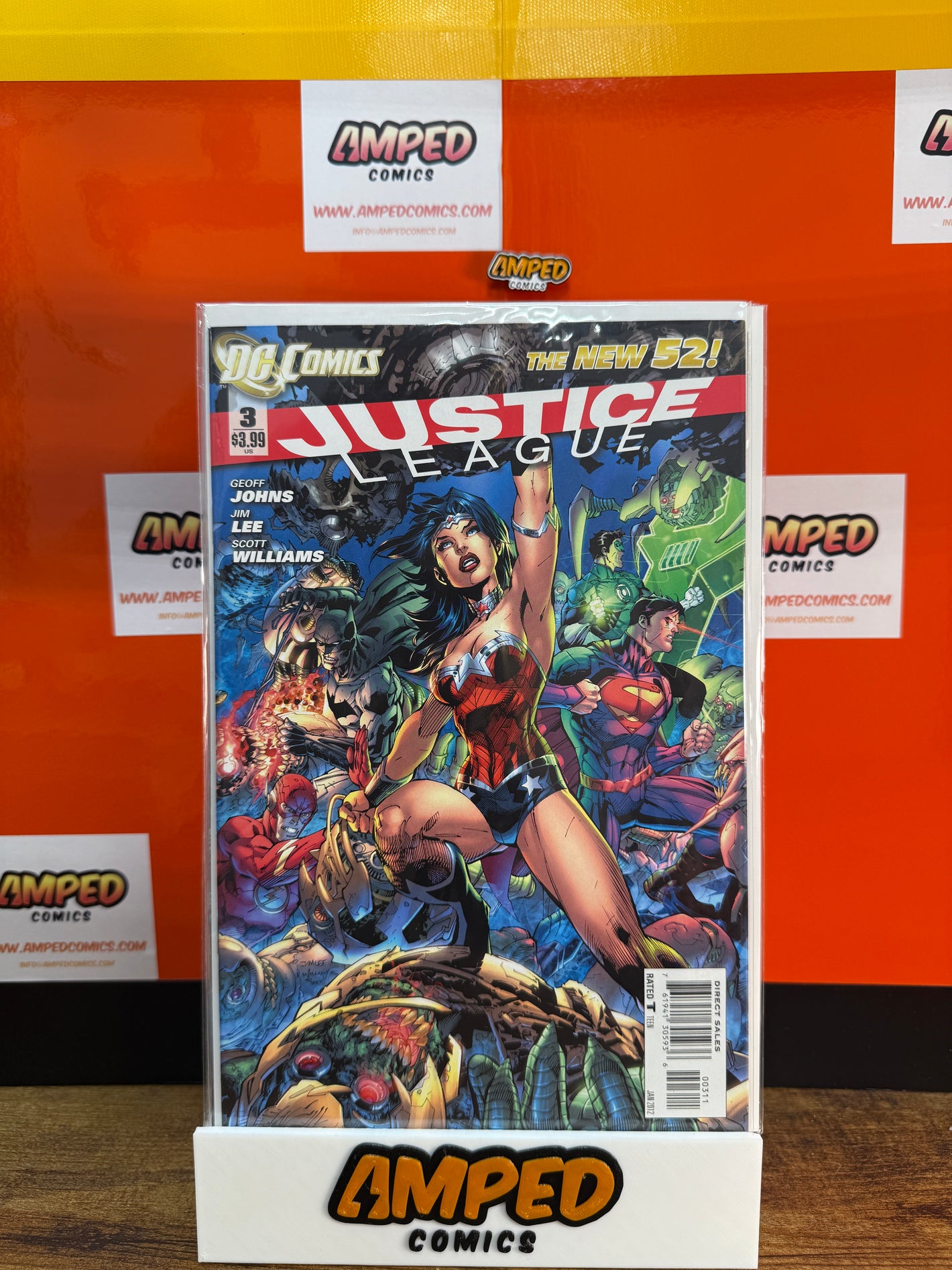 Justice League 3 DC Comics The New 52 Geoff Johns Jim Lee