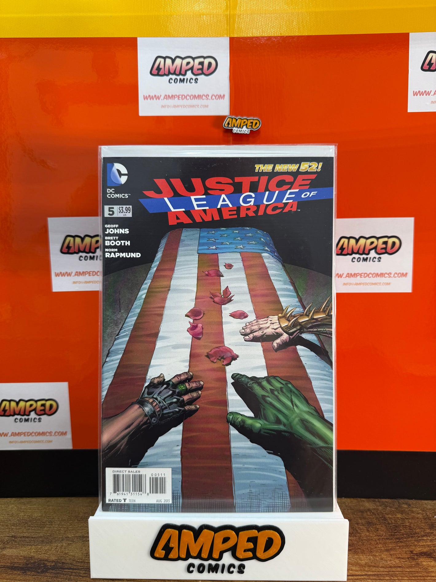 Justice League of America 5 (Aug 2013, DC Comics)