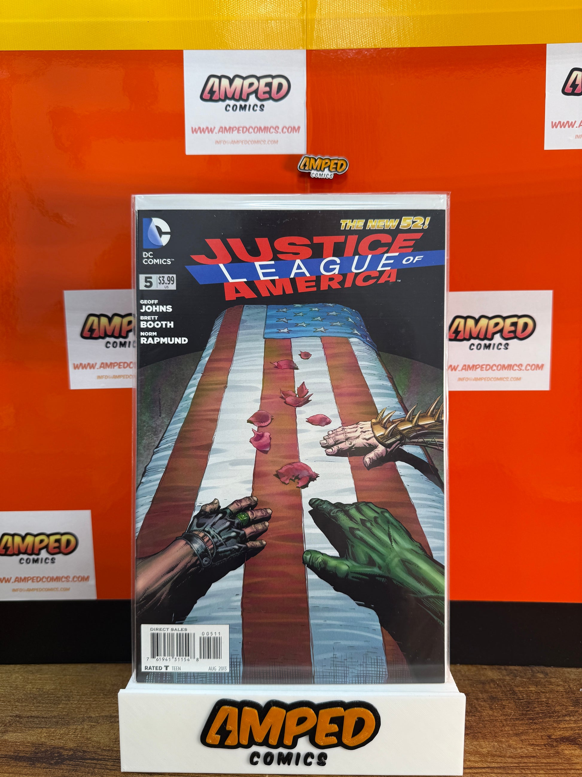 Justice League of America 5 (Aug 2013, DC Comics)