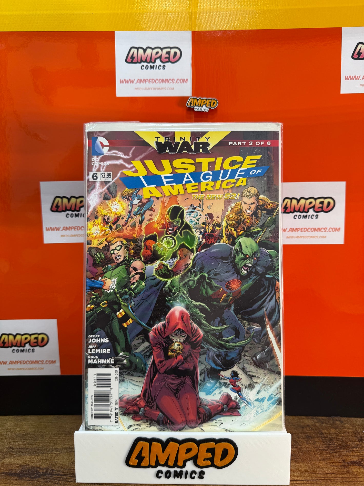 Justice League of America 6 Trinity War Part 2 DC Comics 2013