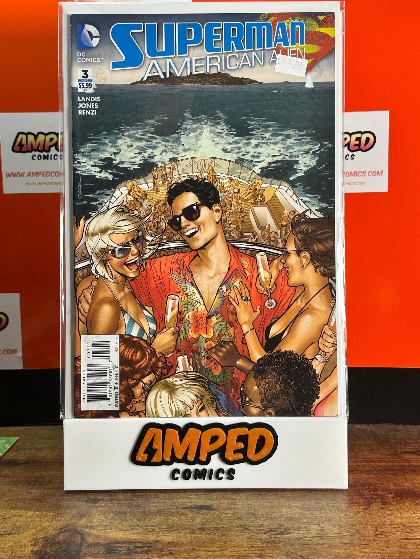 Superman American Alien 3 (DC Comics, 2016) Landis, Jones, Renzi