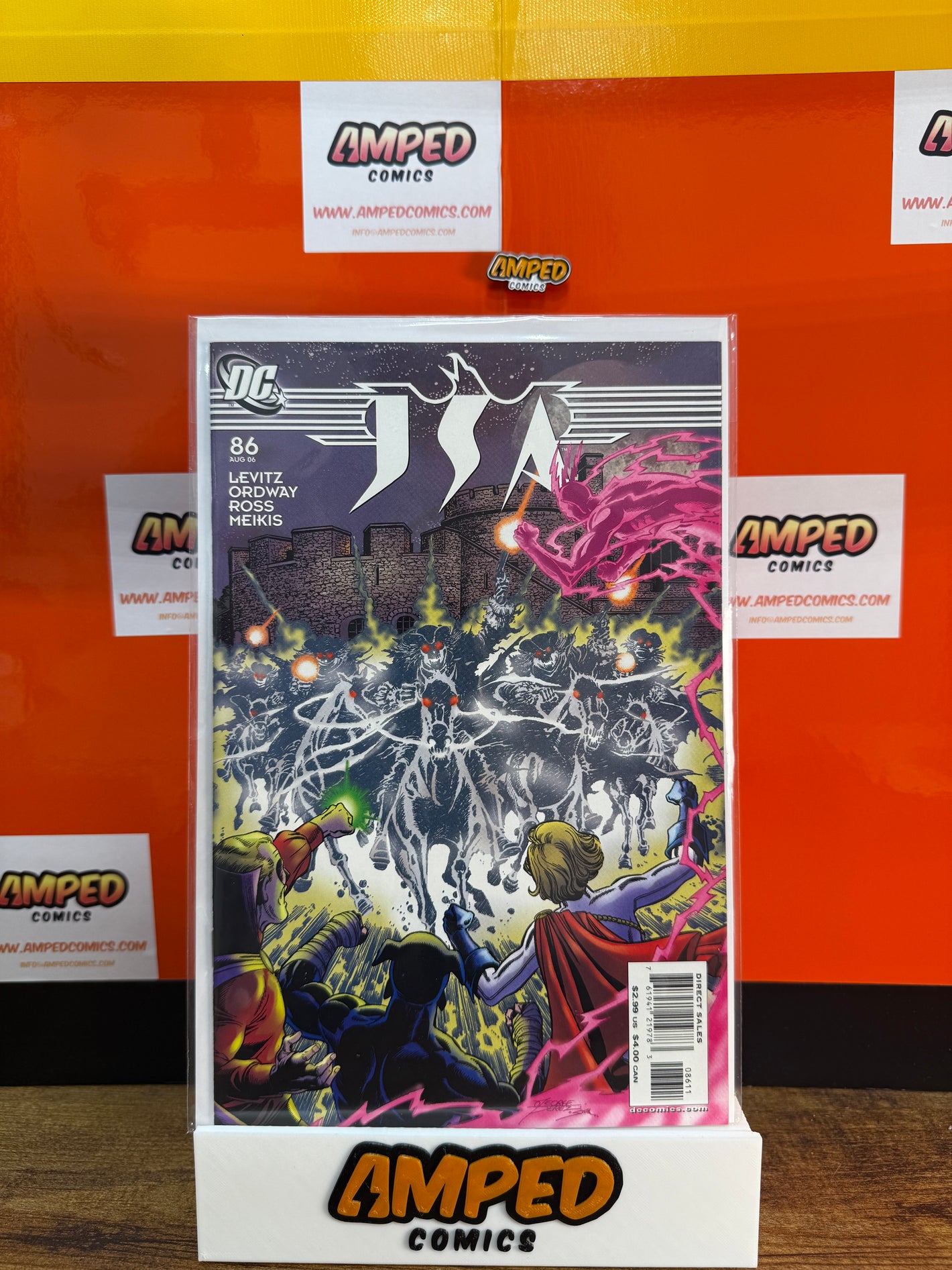 JSA 86 DC Comics Aug 2006 Levitz Ordway Ross Meikis