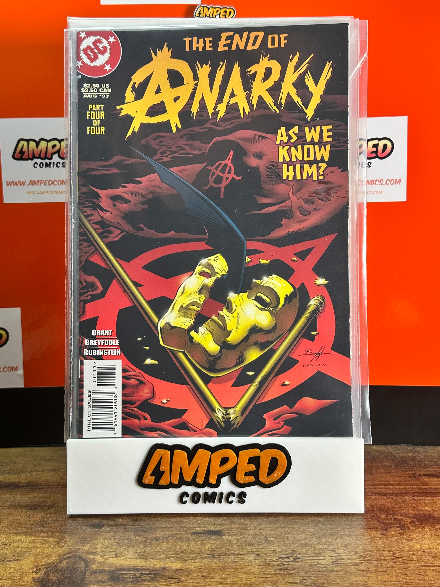 Anarky 4 (Aug 1997) DC Comics - The End of Anarky Part 4 of 4