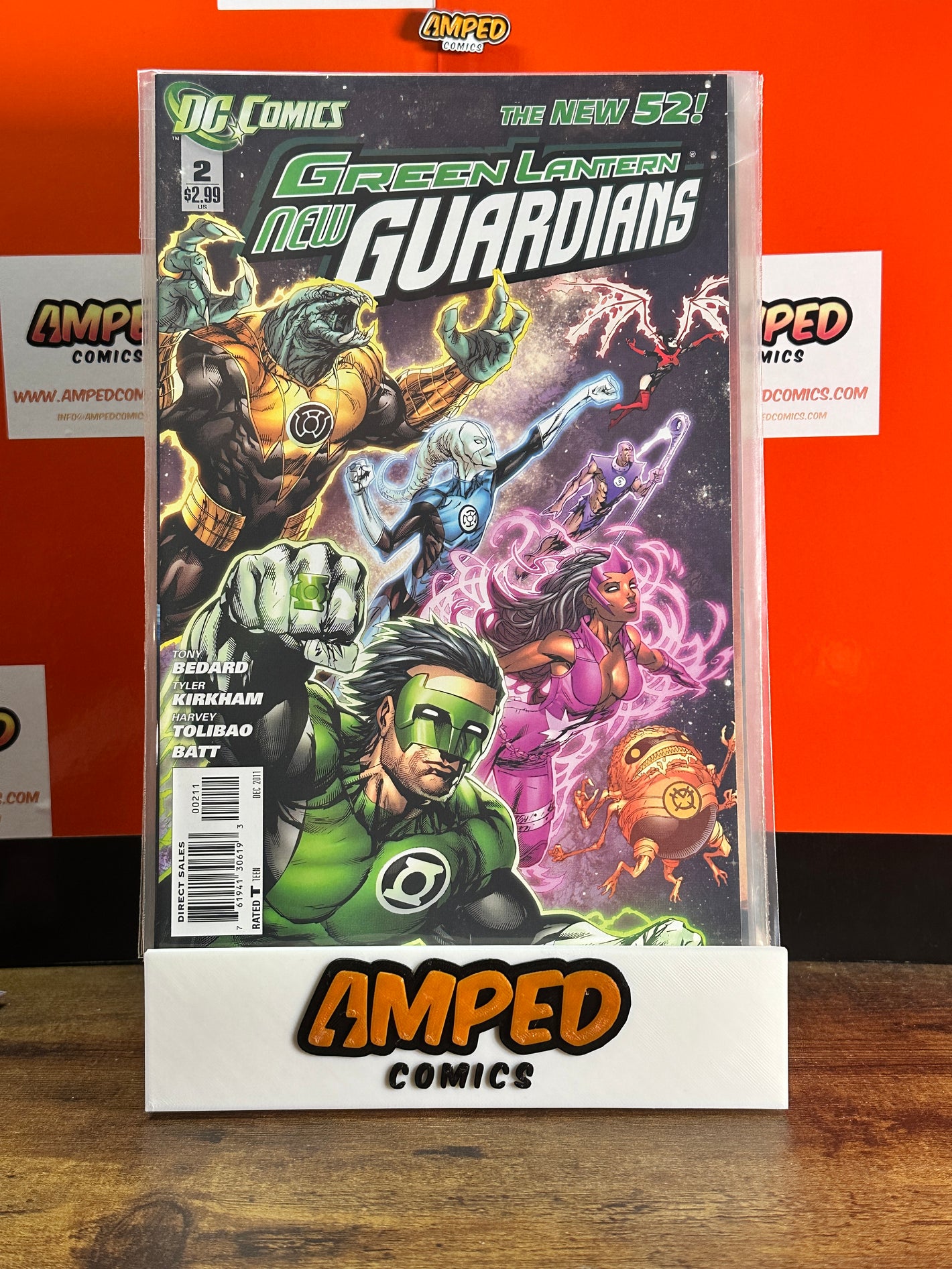 Green Lantern New Guardians 2 (2011) DC Comics The New 52