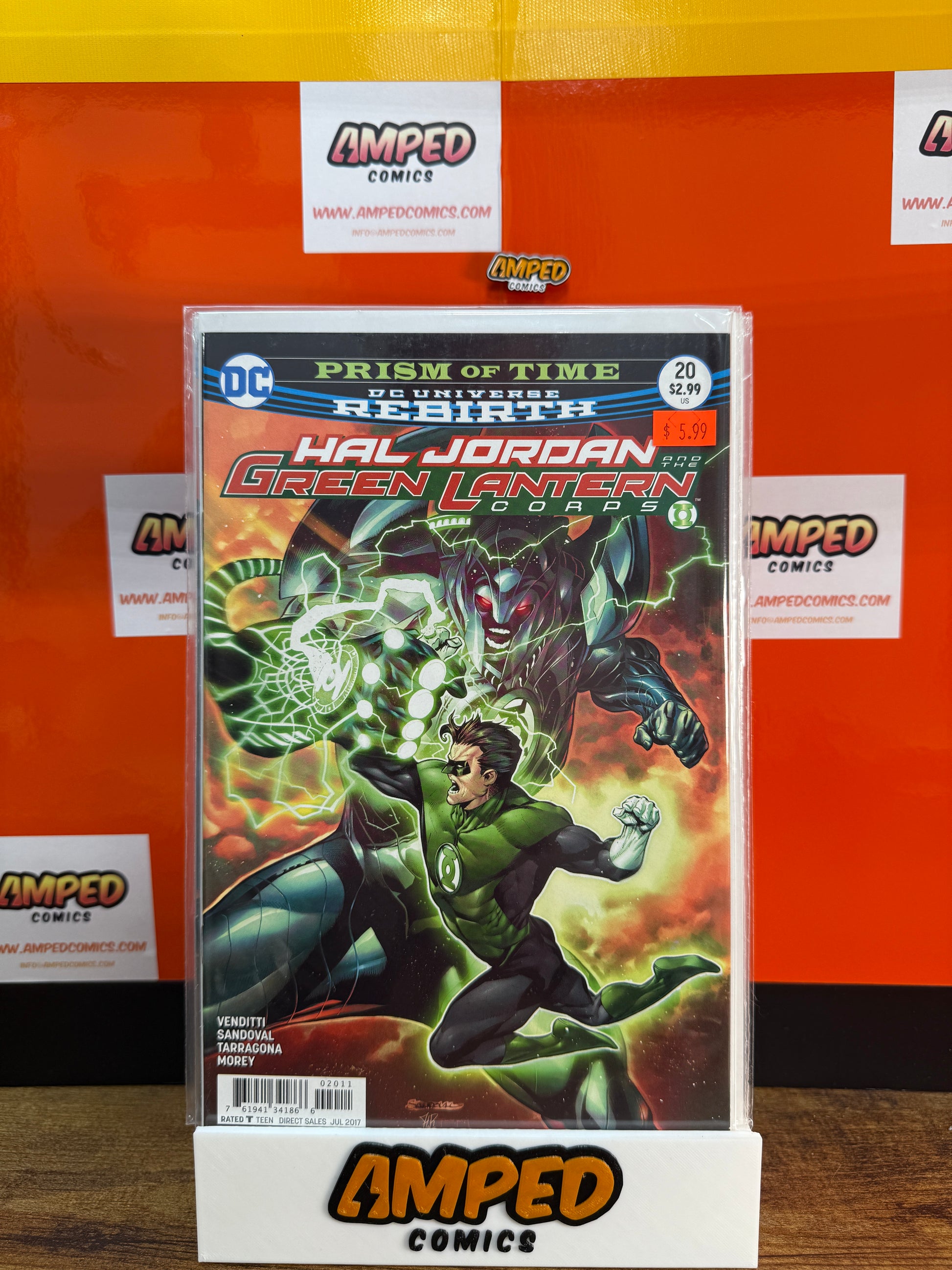 Hal Jordan Green Lantern Corps 20 DC Comics (July 2017)