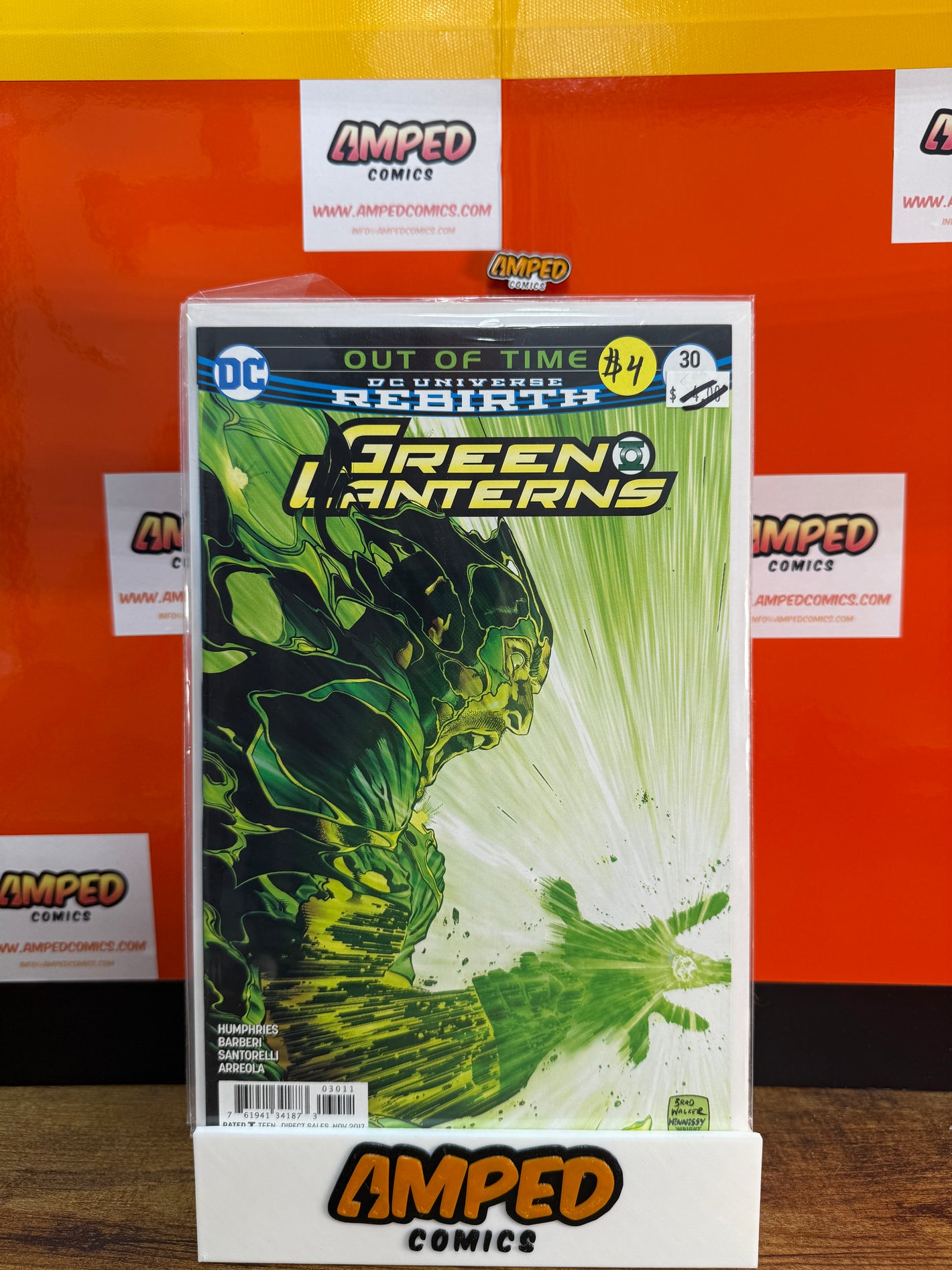 Green Lanterns 30 DC Rebirth Out of Time 2017