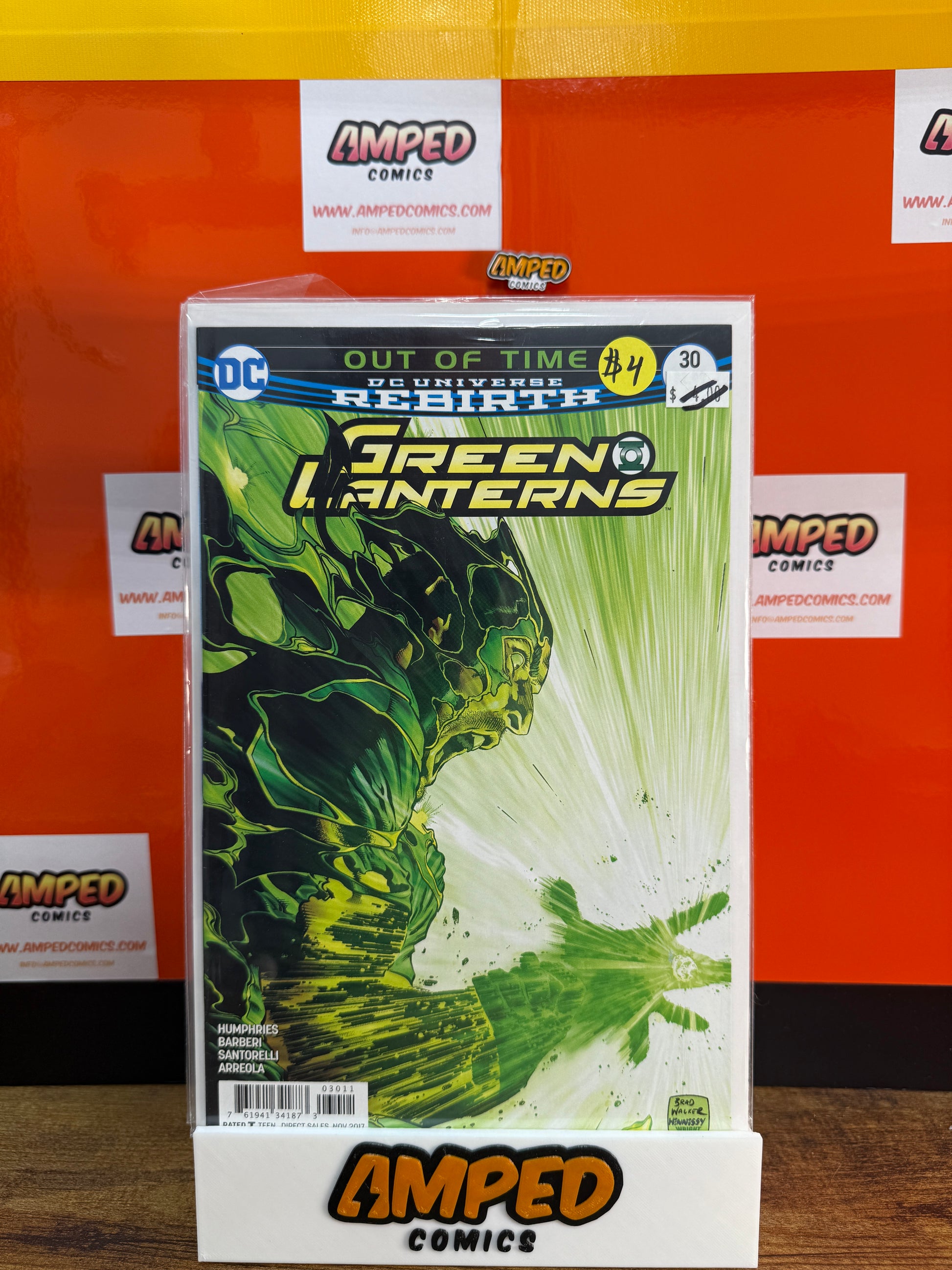 Green Lanterns 30 DC Rebirth Out of Time 2017
