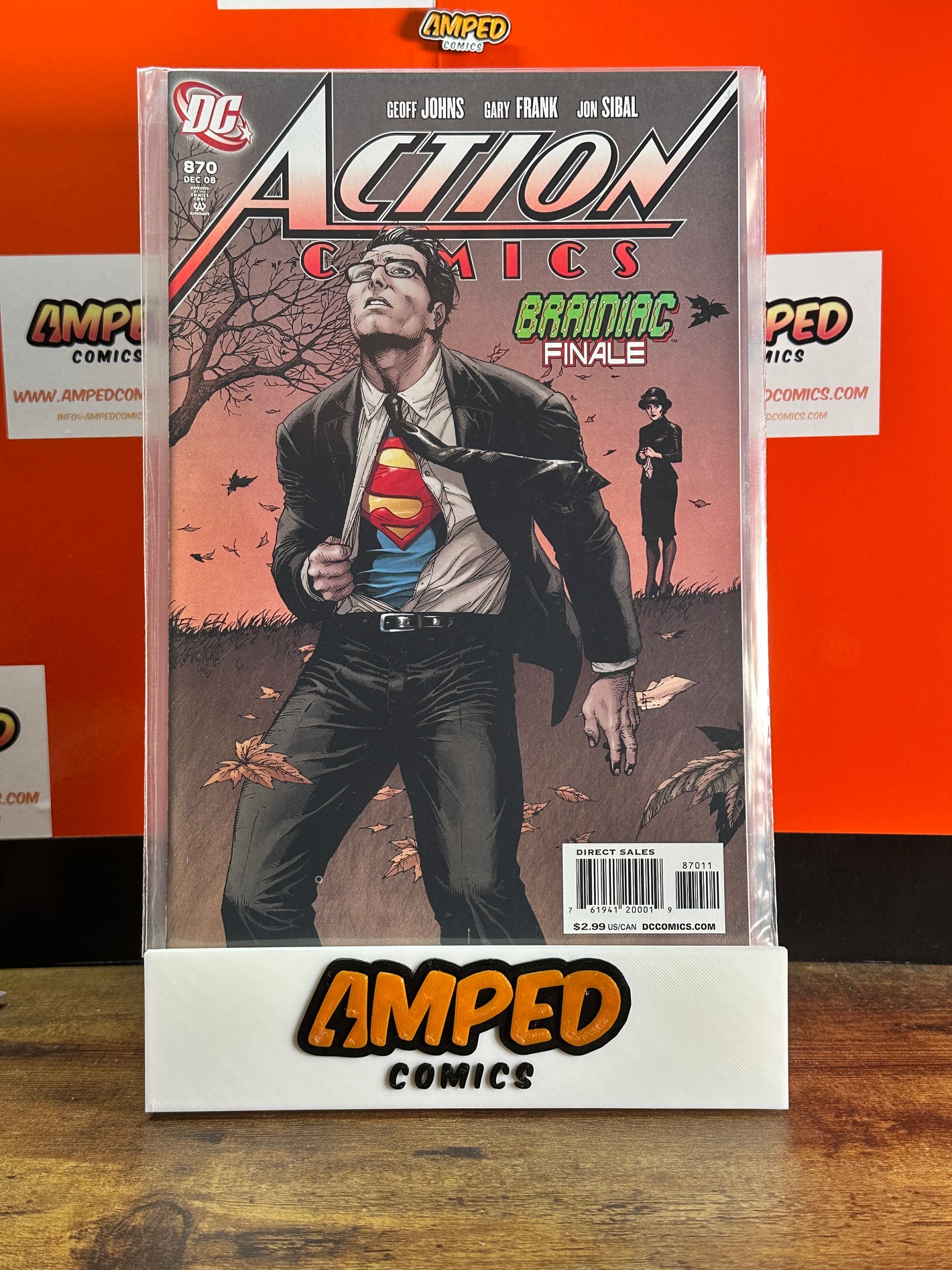 Action Comics 870 (Dec 2008) DC - Brainiac Finale