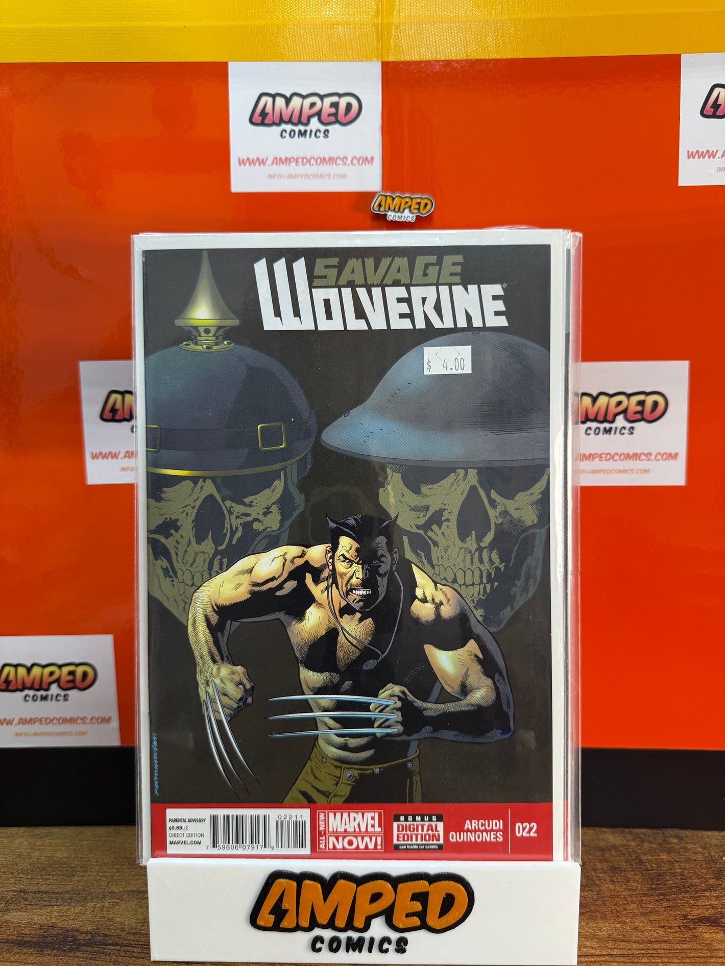 Savage Wolverine 22 Marvel Comics 2014 Arcudi Quinones