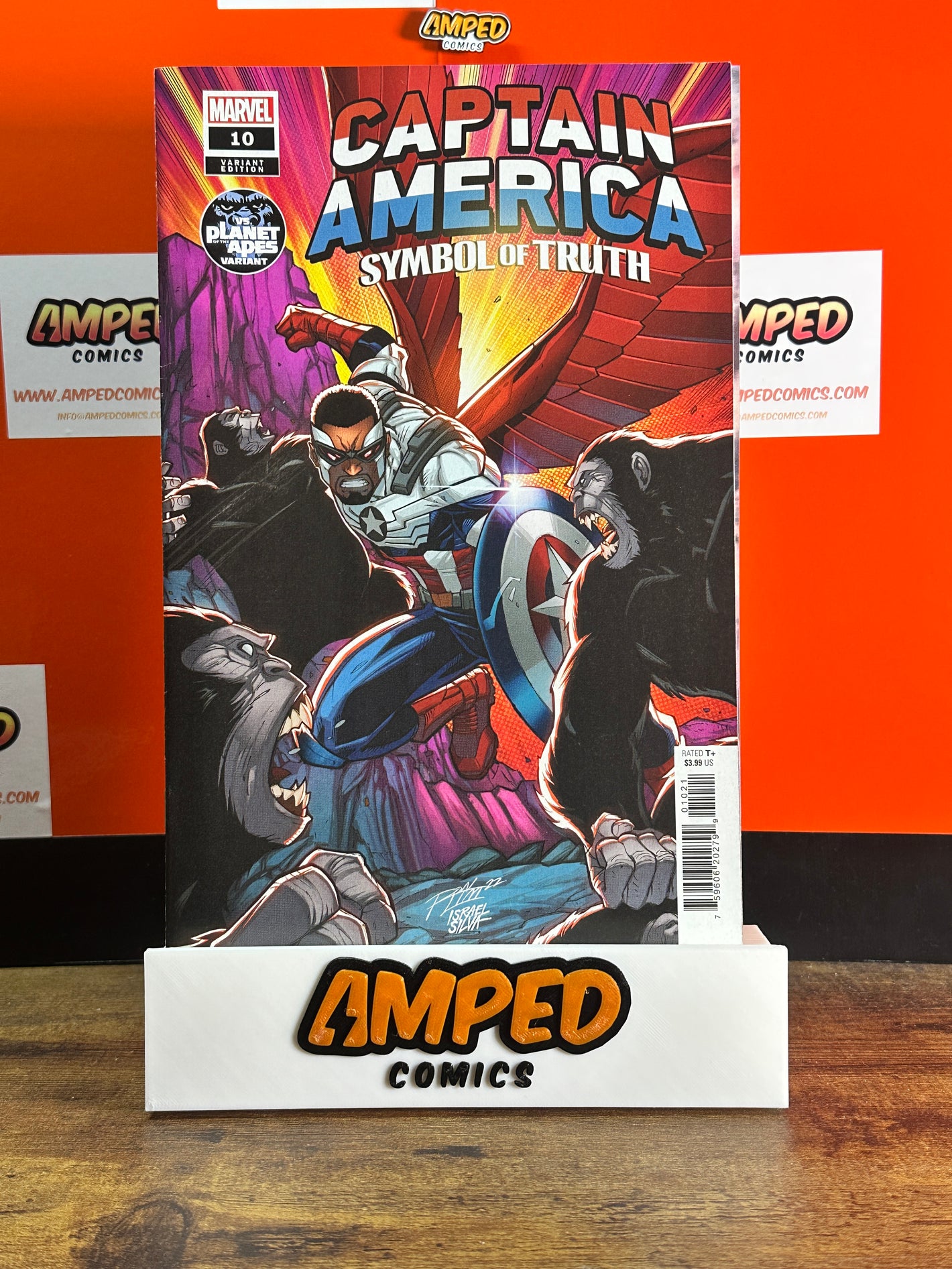 Captain America Symbol of Truth 10 Planet of the Apes Variant Marvel