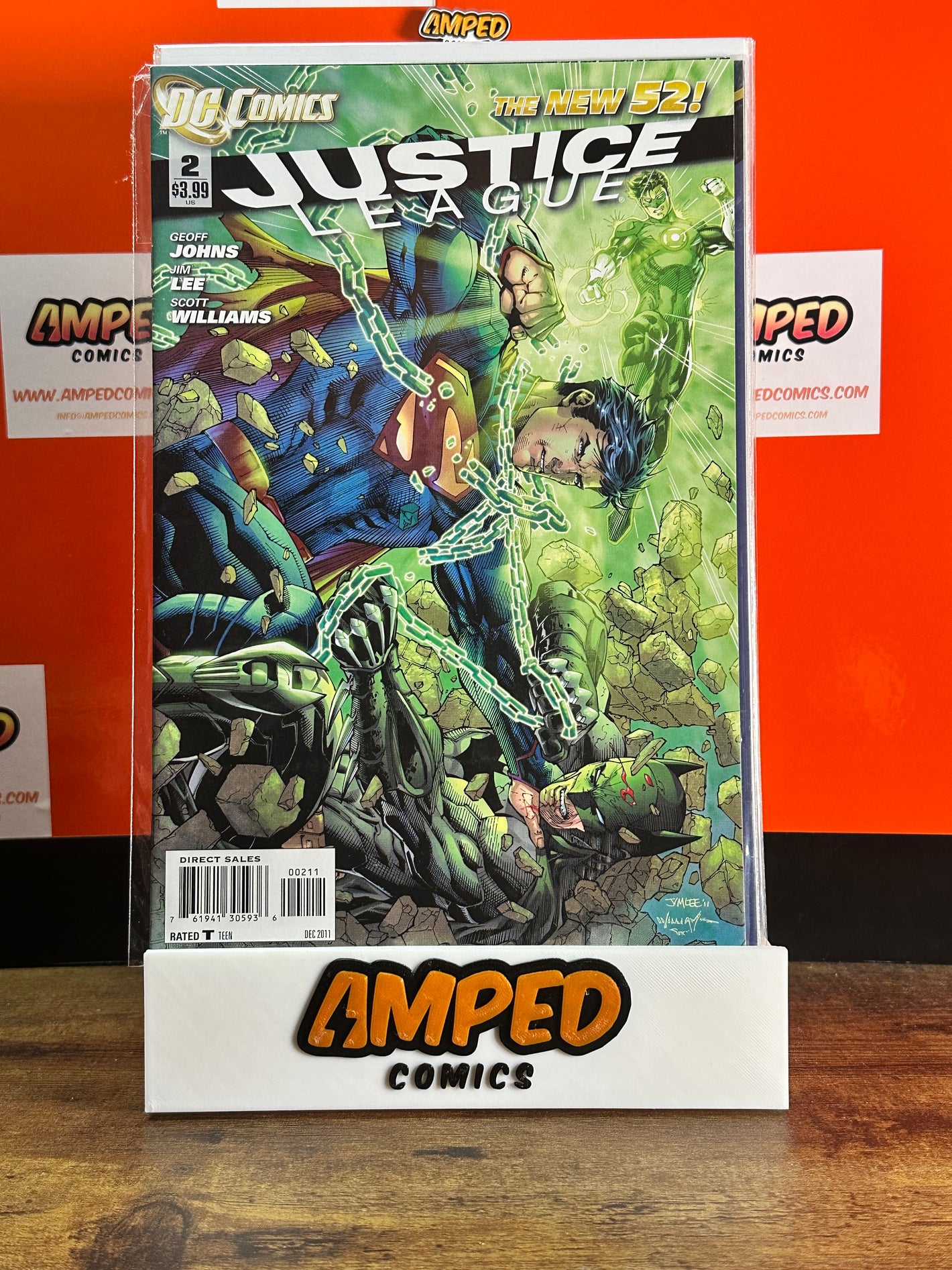 Justice League 2 DC Comics The New 52 (2011) Geoff Johns Jim Lee
