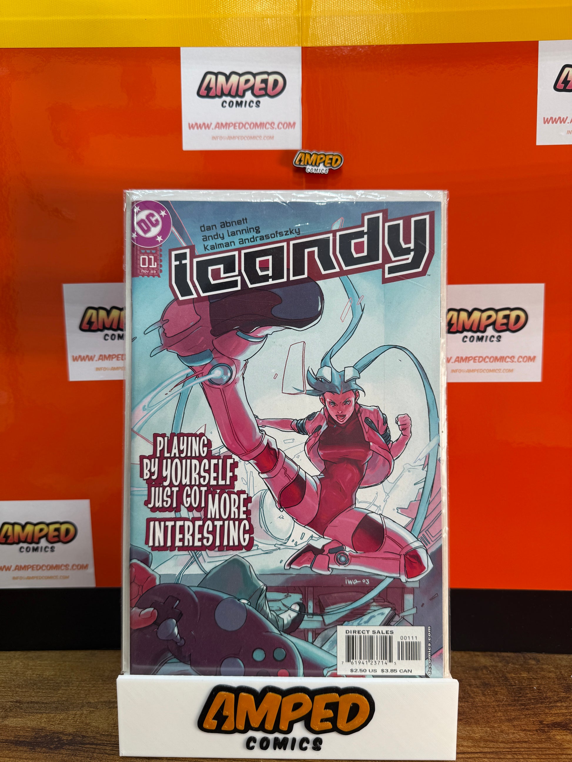 Icandy 1 DC Comics 2003 Dan Abnett Andy Lanning