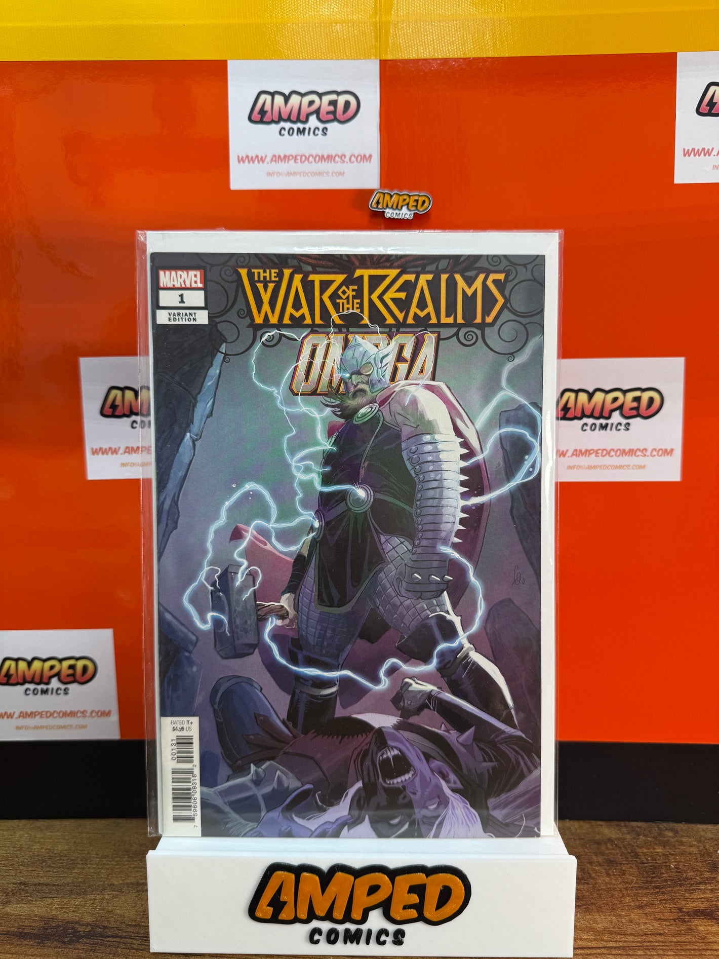 War of the Realms Omega 1 Variant Edition Marvel 2019