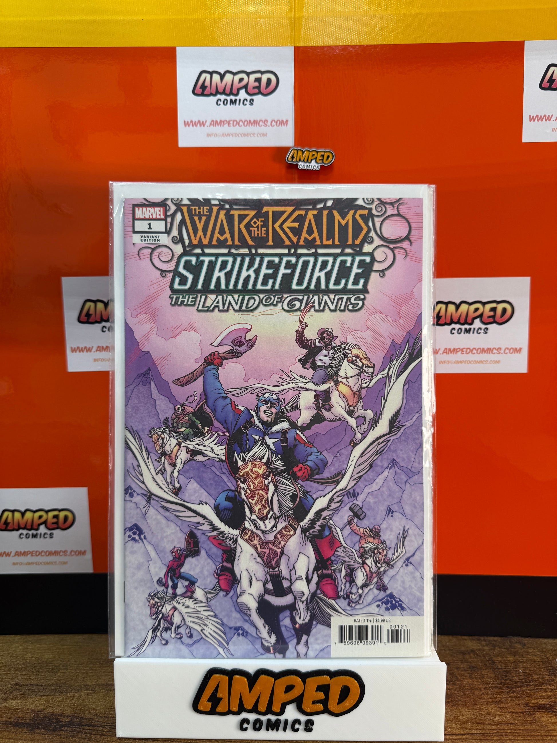 War of the Realms Strikeforce Land of Giants 1 Variant Marvel
