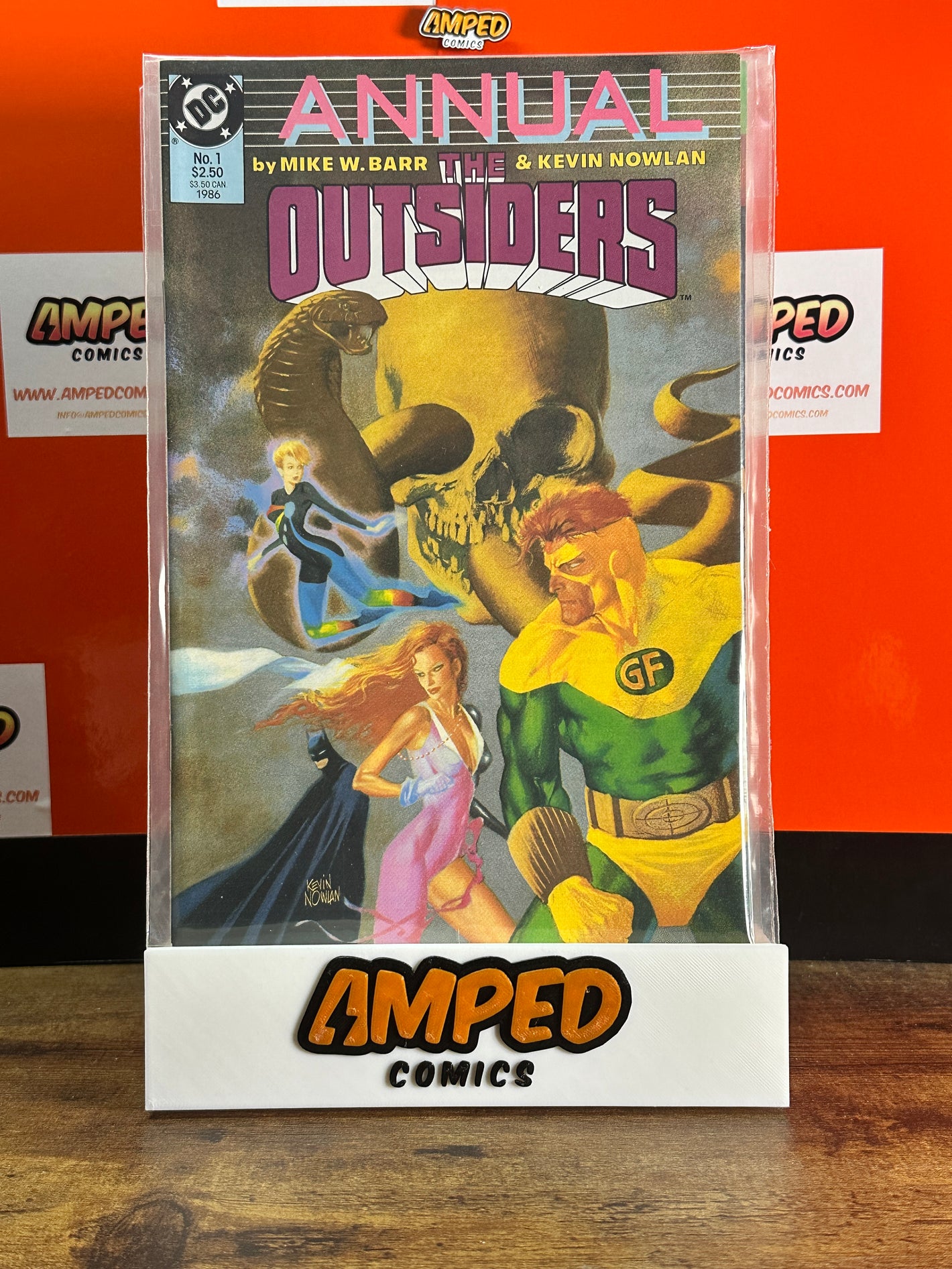 The Outsiders Annual 1 (1986) DC Comics by Mike W. Barr Kevin Nowlan