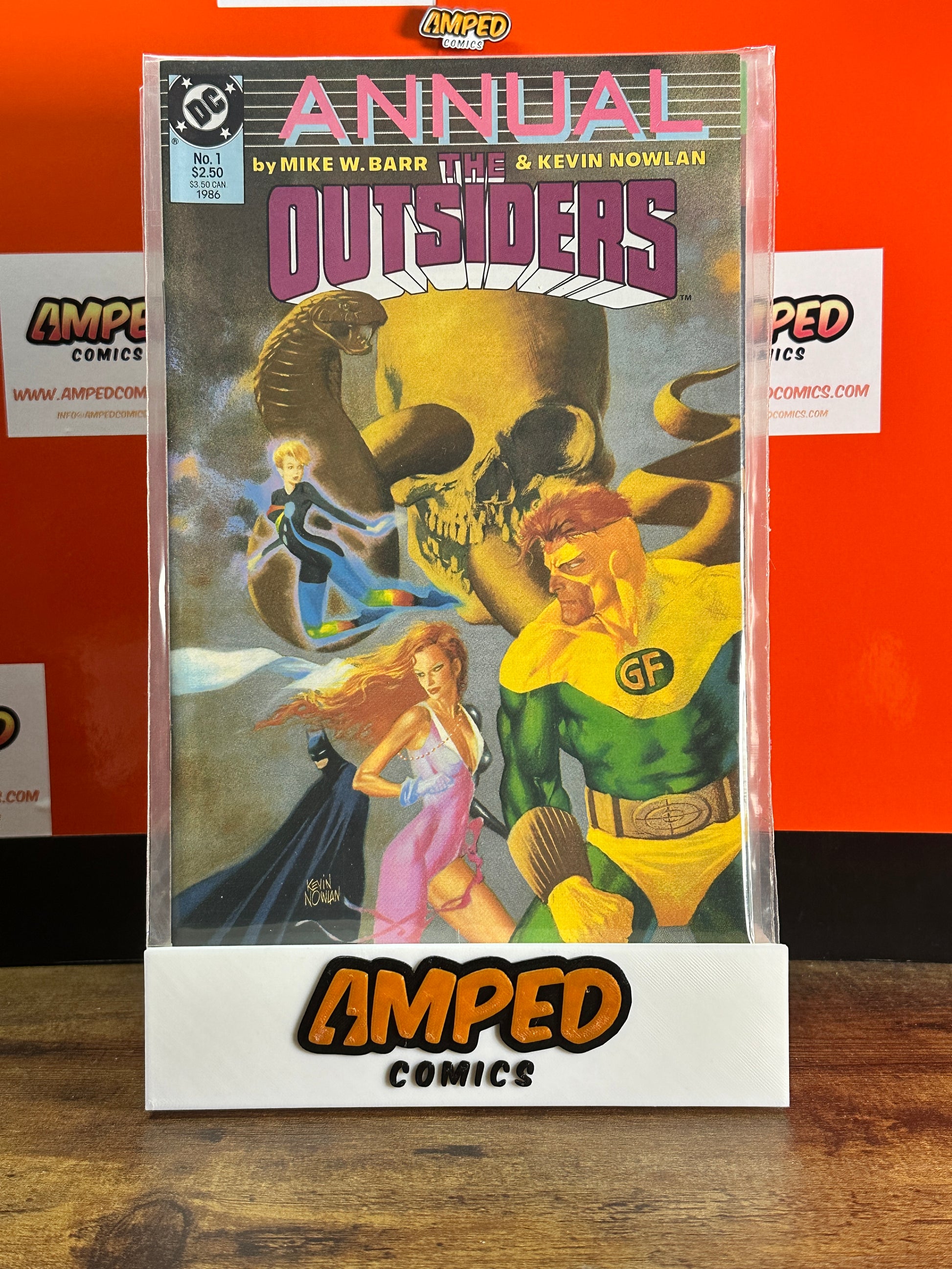 The Outsiders Annual 1 (1986) DC Comics by Mike W. Barr Kevin Nowlan
