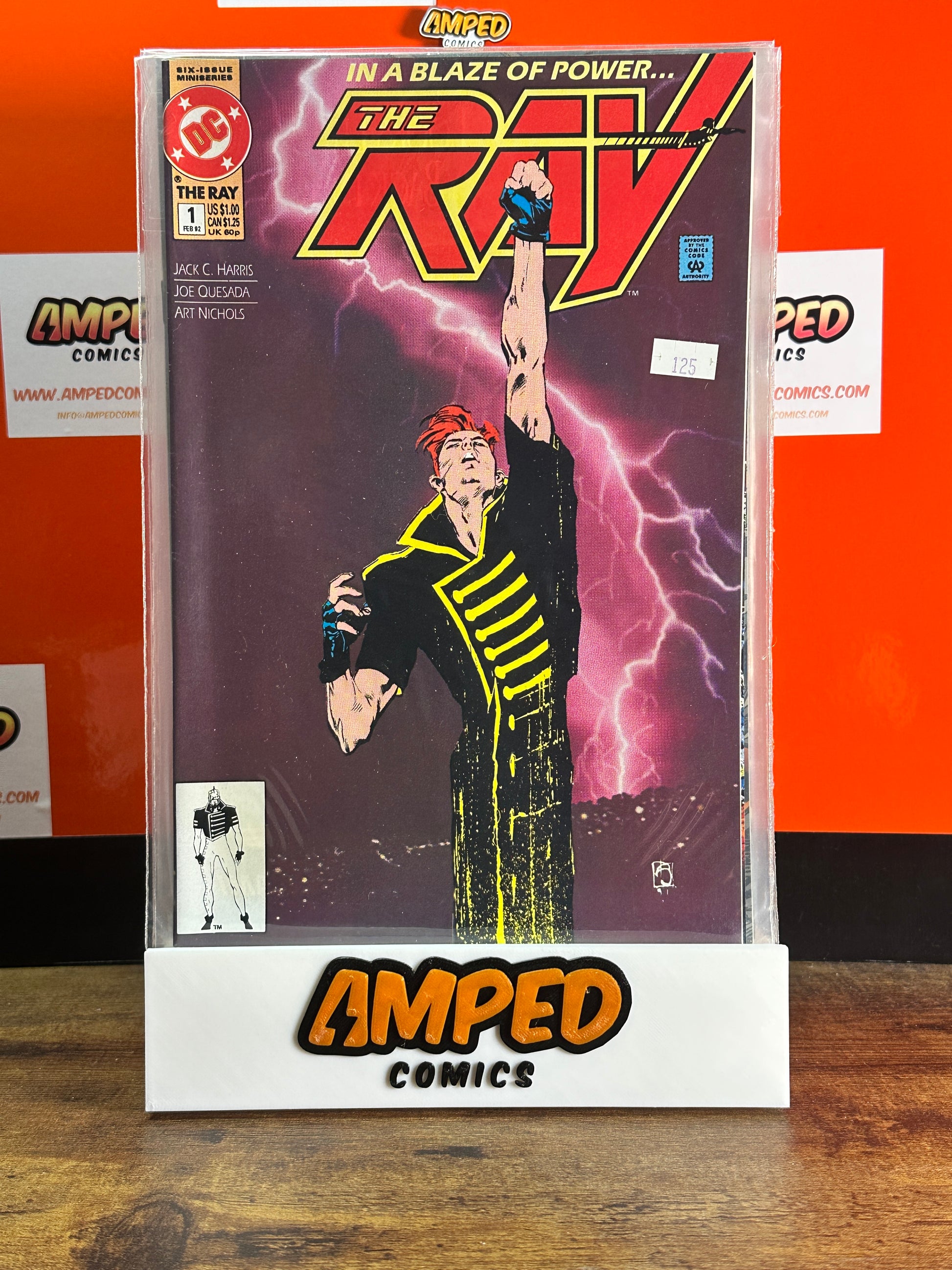 The Ray 1 (1992) DC Comics Mini-Series by Jack C. Harris Joe Quesada
