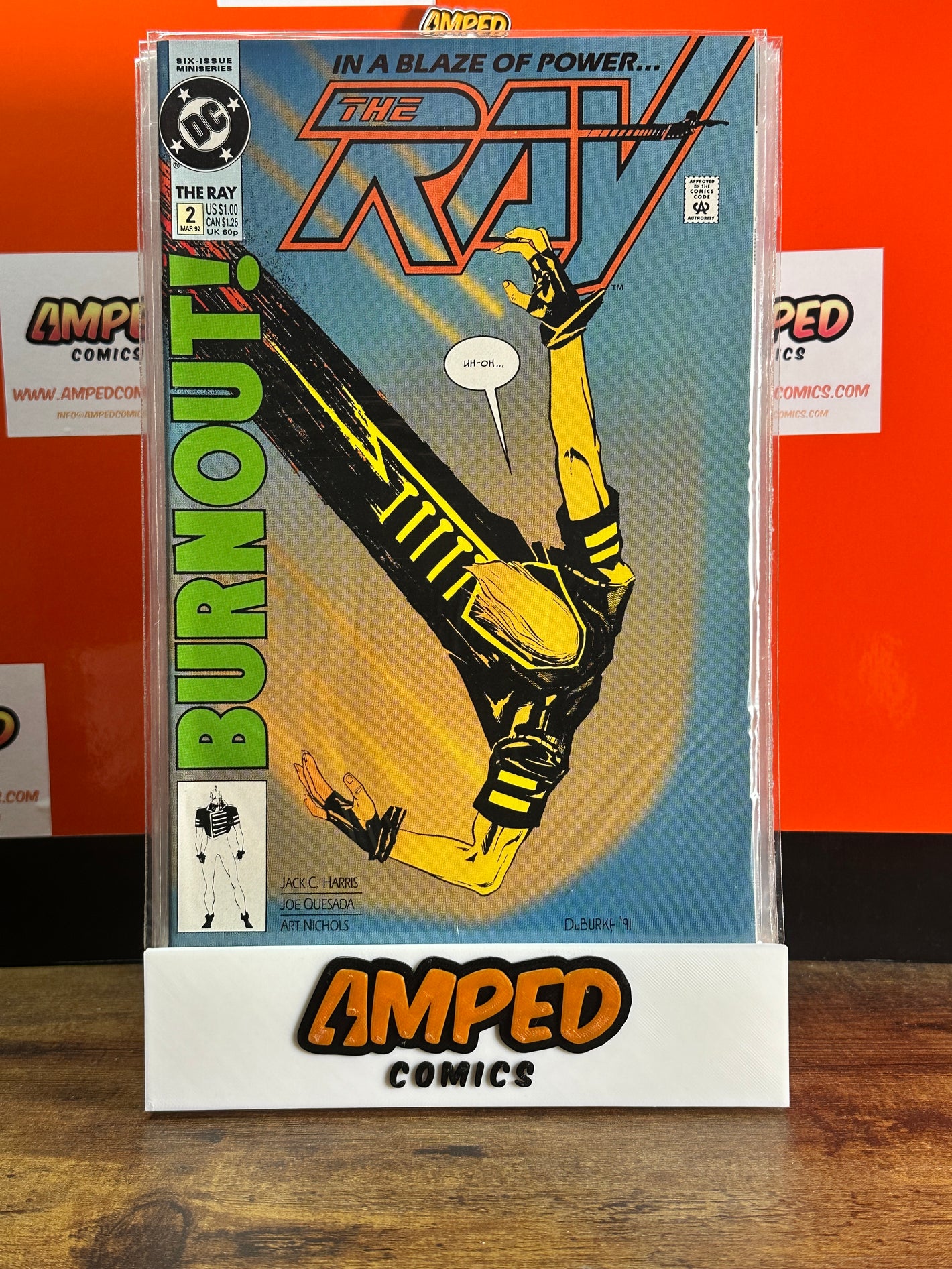 The Ray 2 (1994) DC Comics Mini-Series by Jack C. Harris Joe Quesada