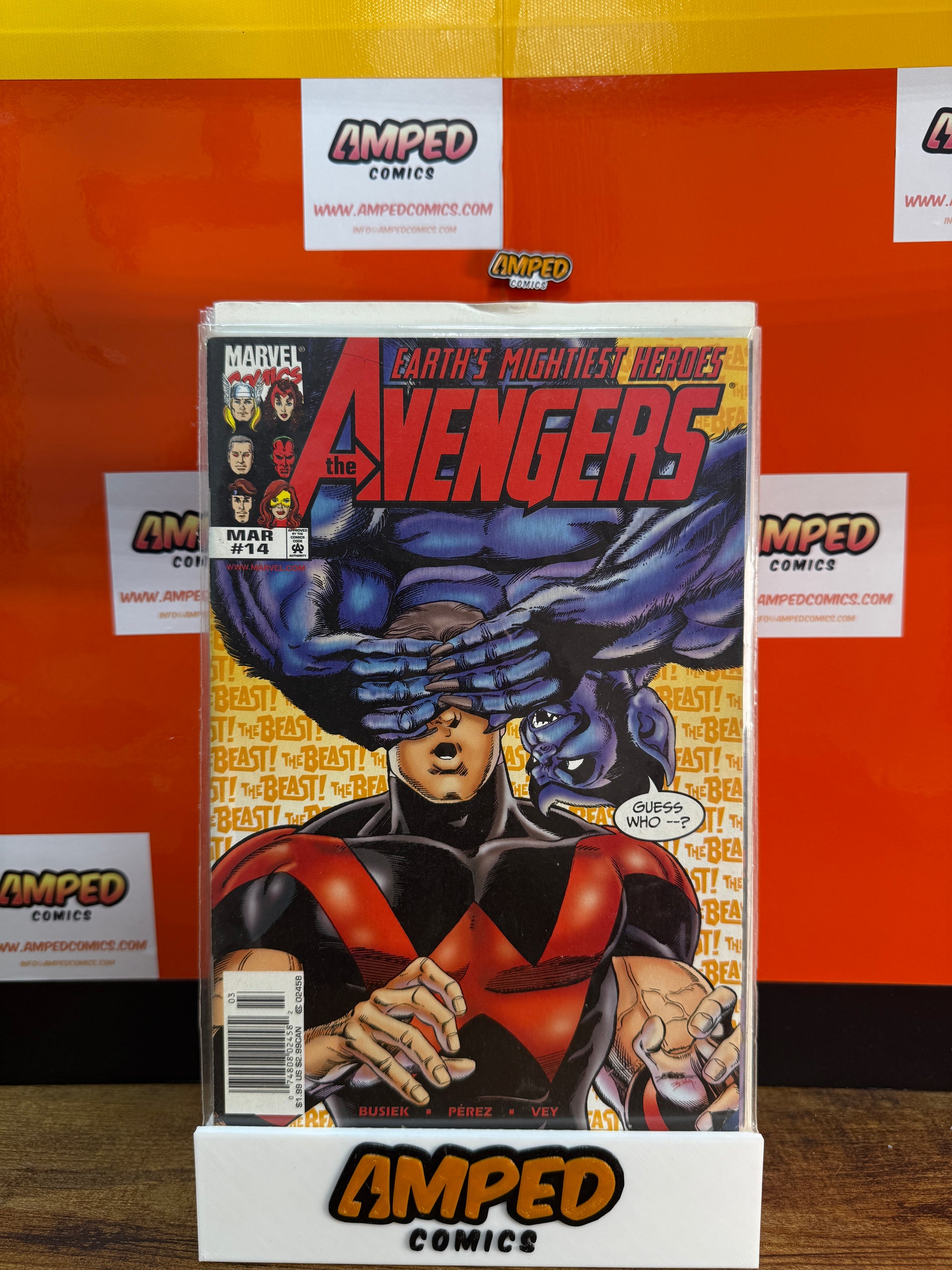 The Avengers 14 Marvel Comics March 1999 Busiek Perez Vey
