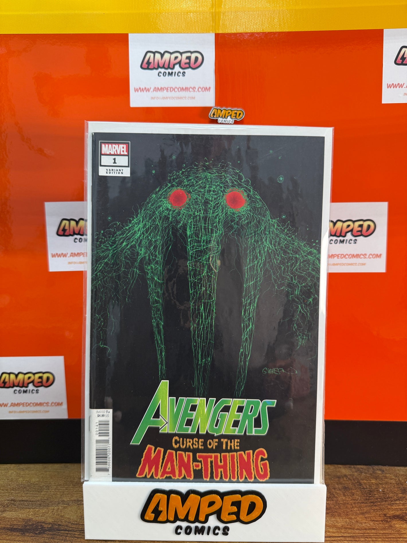 Avengers Curse of the Man-Thing 1 Variant Edition Marvel