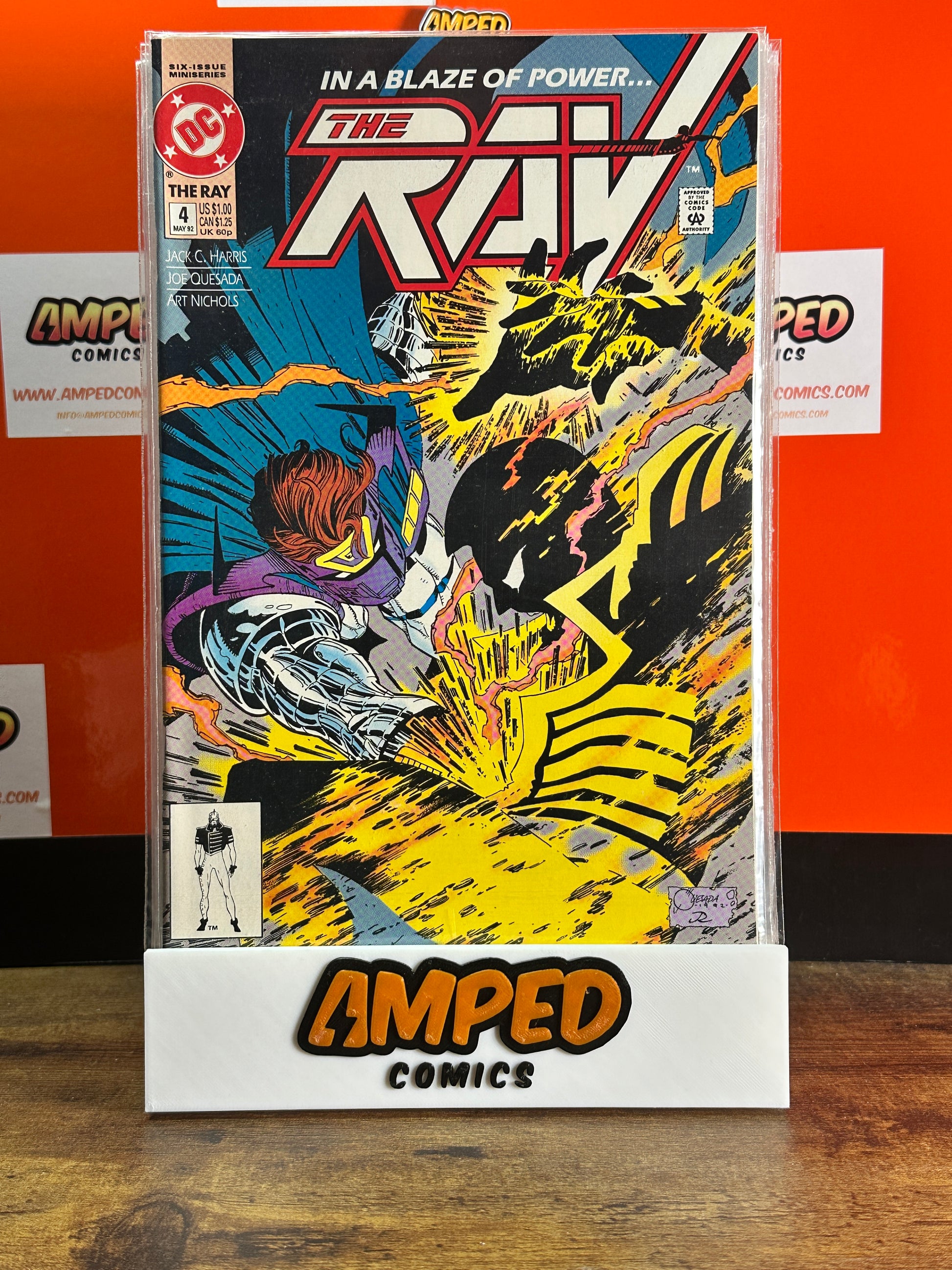 The Ray 4 (May 1994) DC Comics - Joe Quesada Cover Art