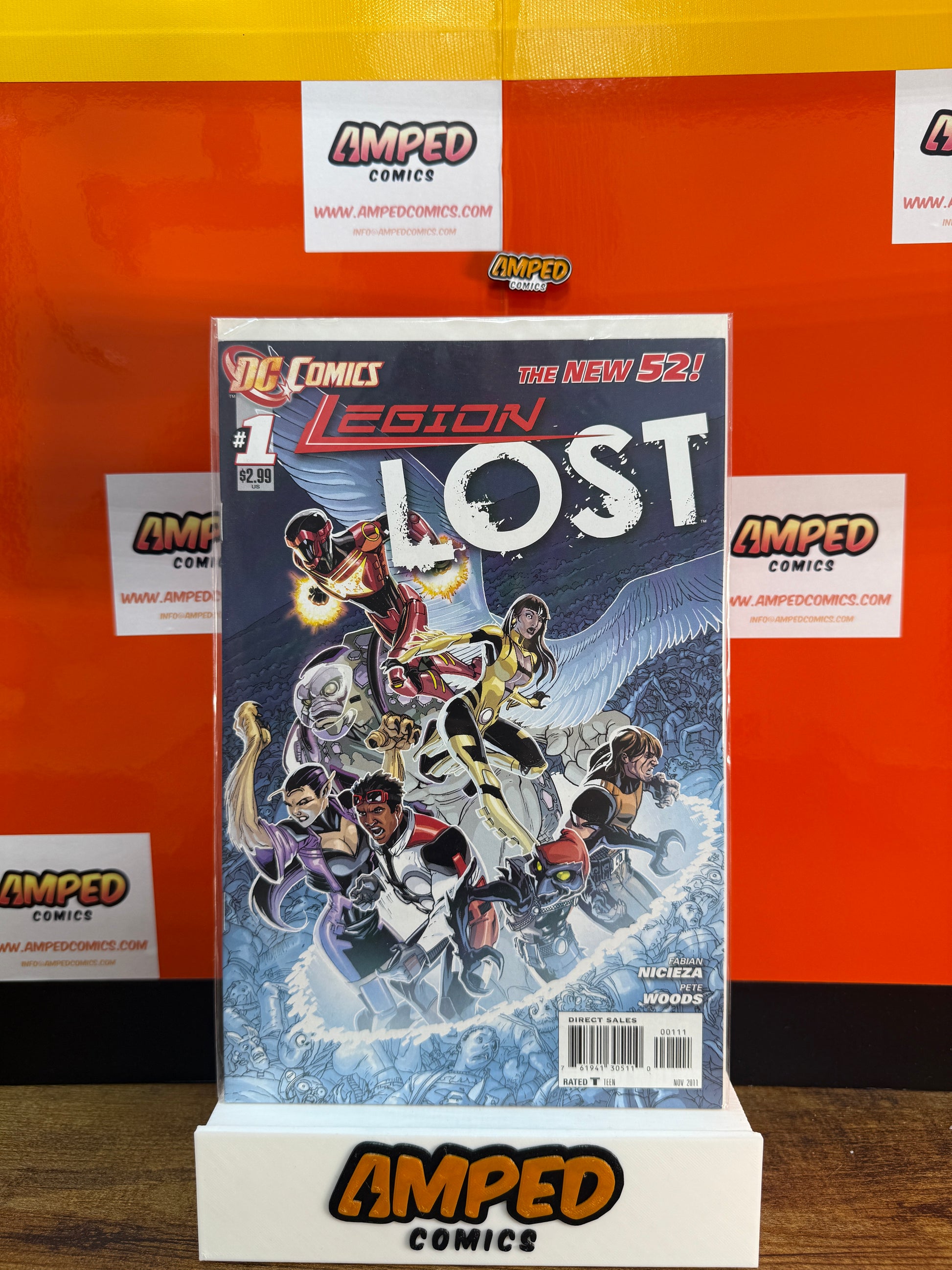 Legion Lost 1 DC Comics The New 52 (2011)