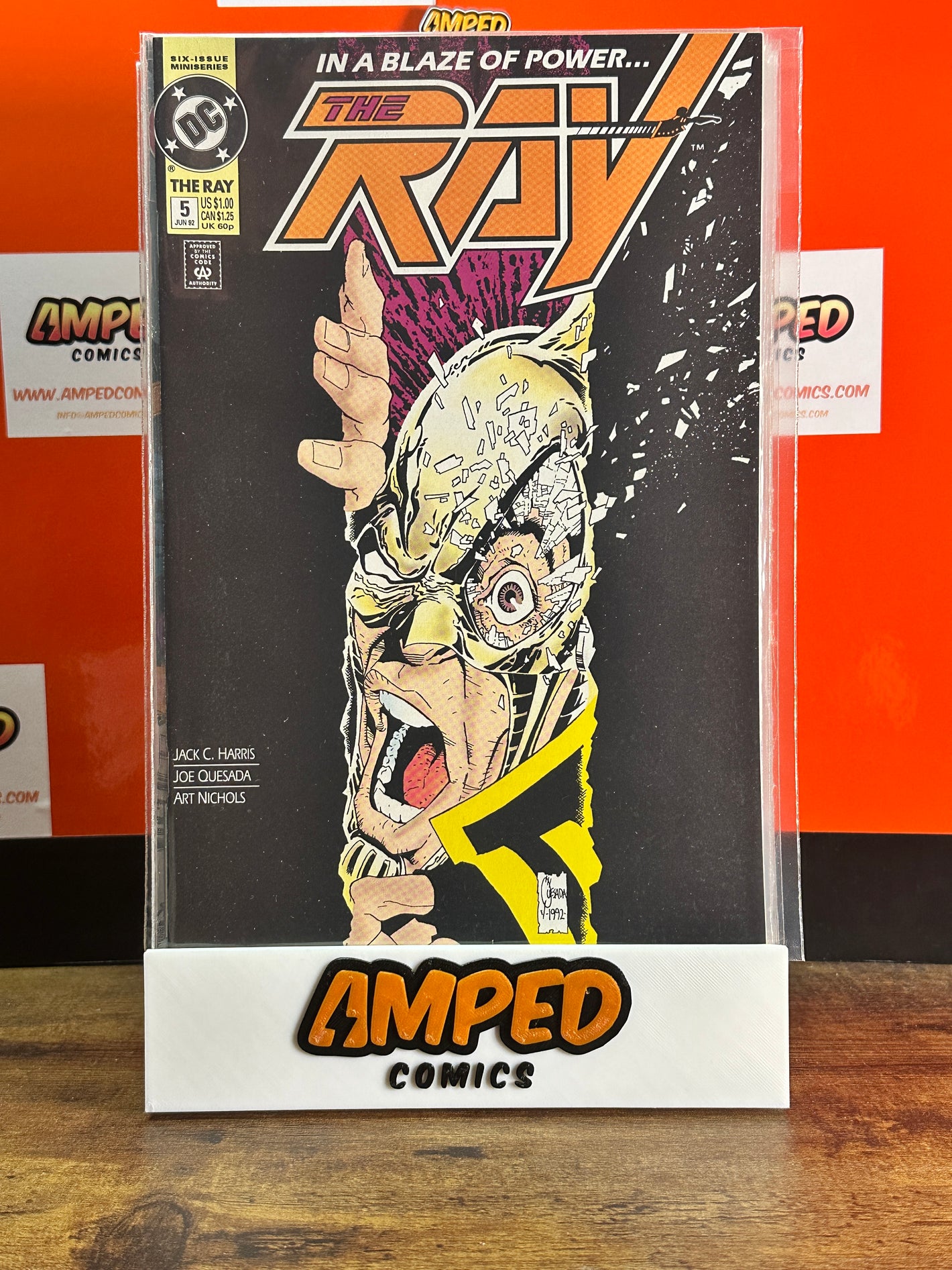 The Ray 5 (June 1994) DC Comics Mini-Series by Jack C. Harris