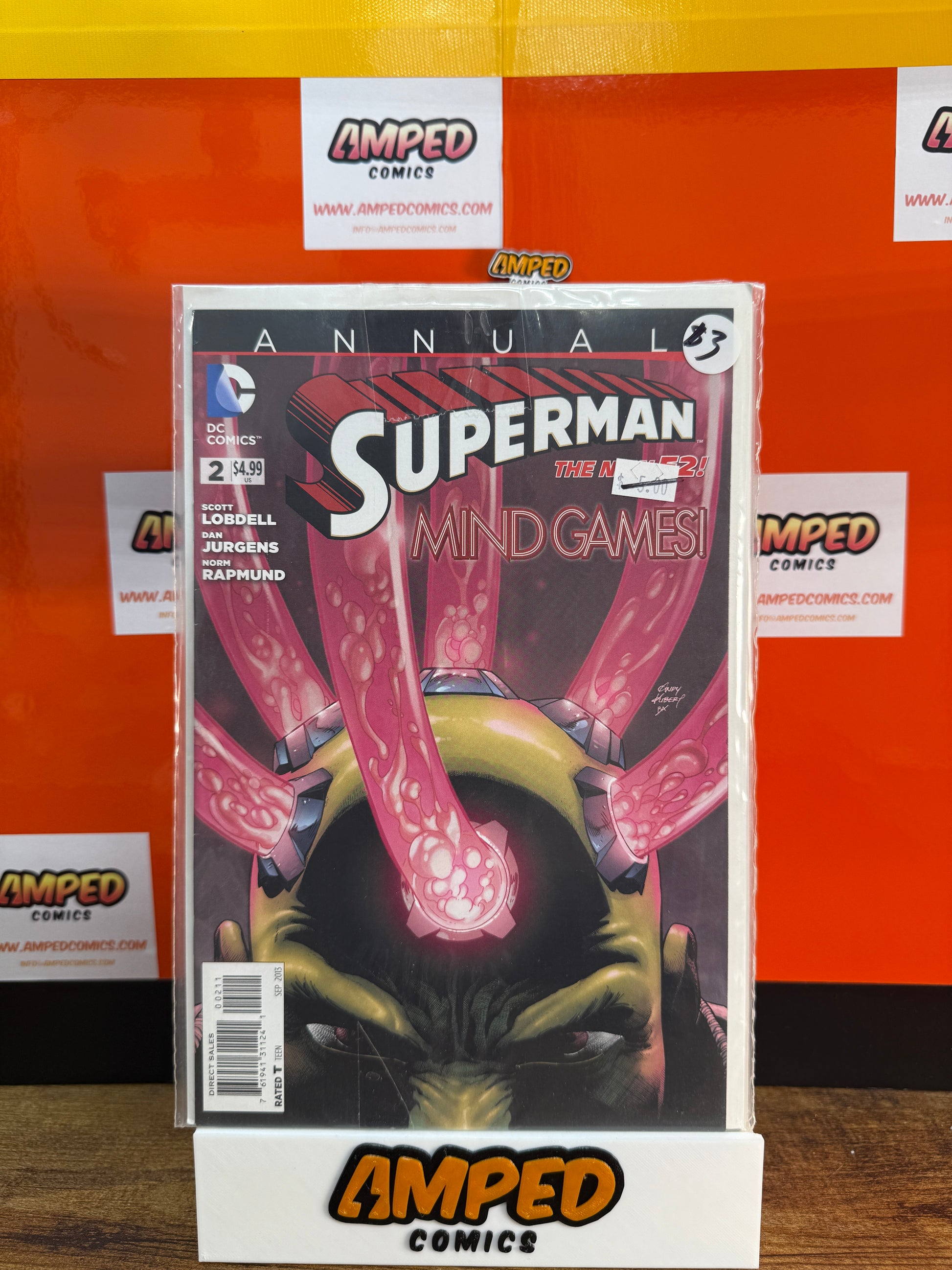 Superman Annual 2 (2013) DC Comics The New 52 Mind Games