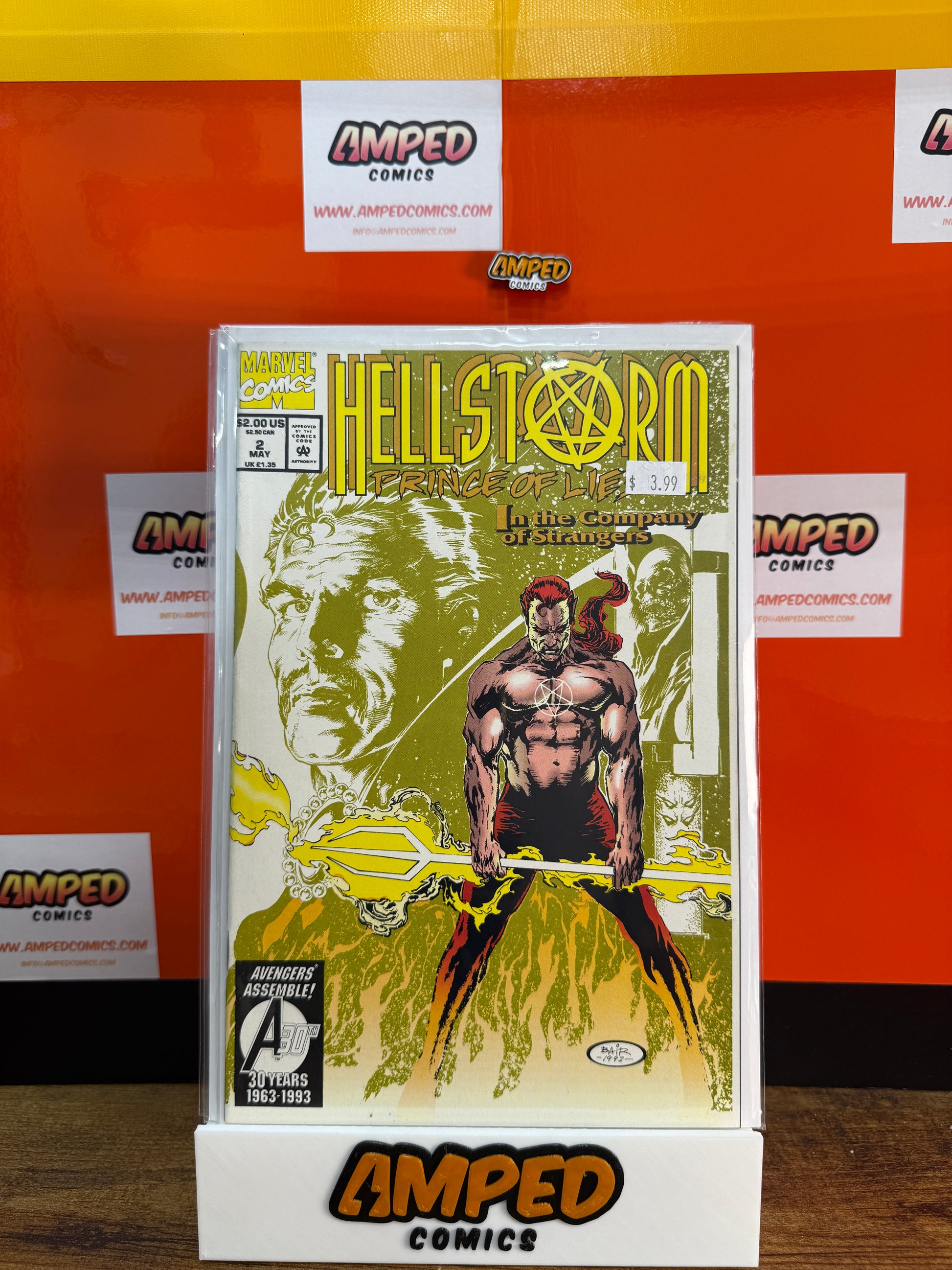 Hellstorm Prince of Lies 2 Marvel Comics May 1993