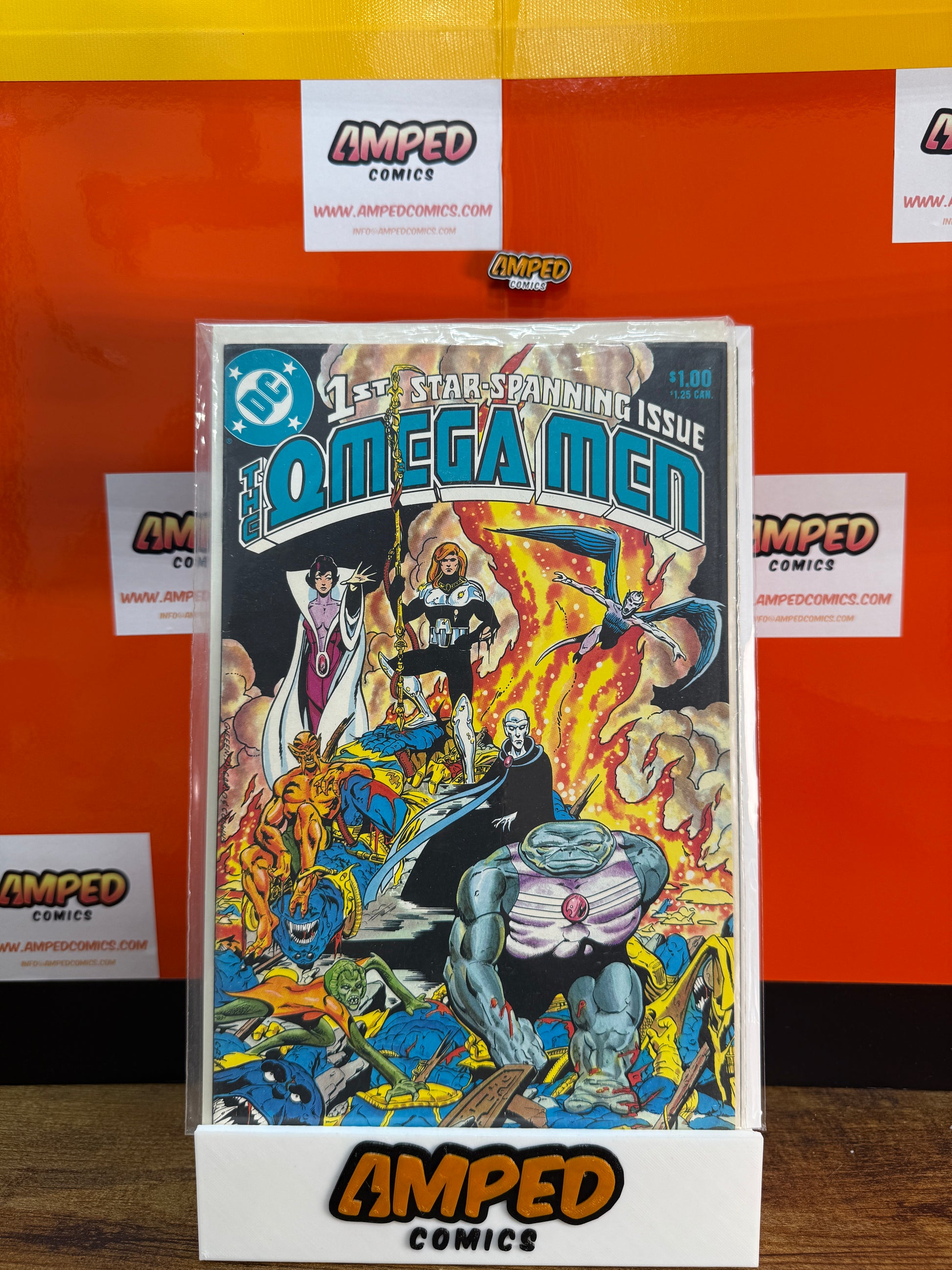 The Omega Men 1 DC Comics 1983 1st Appearance of Lobo