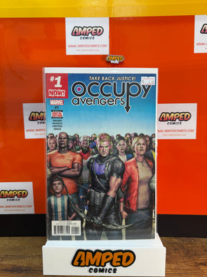 Occupy Avengers 1 Marvel Comics 2016